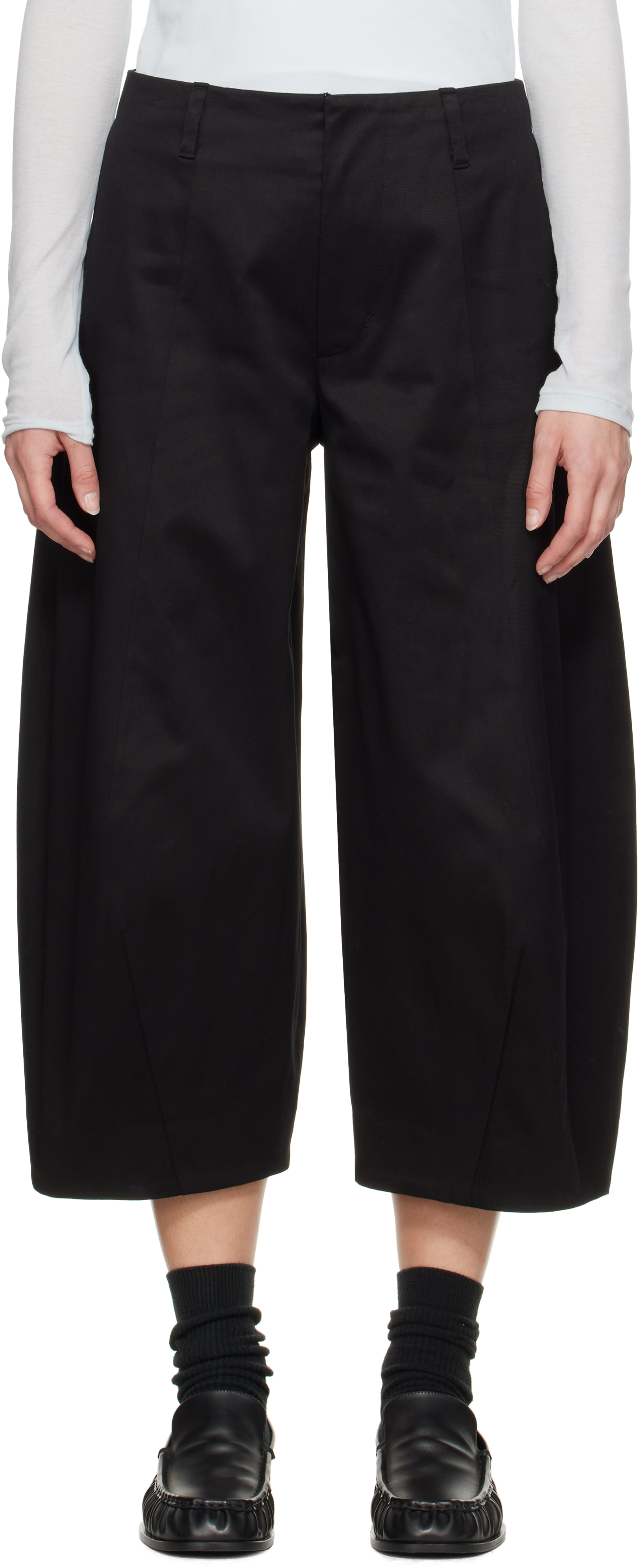 ADER ERROR BLACK PRODUCT. 83 TROUSERS 