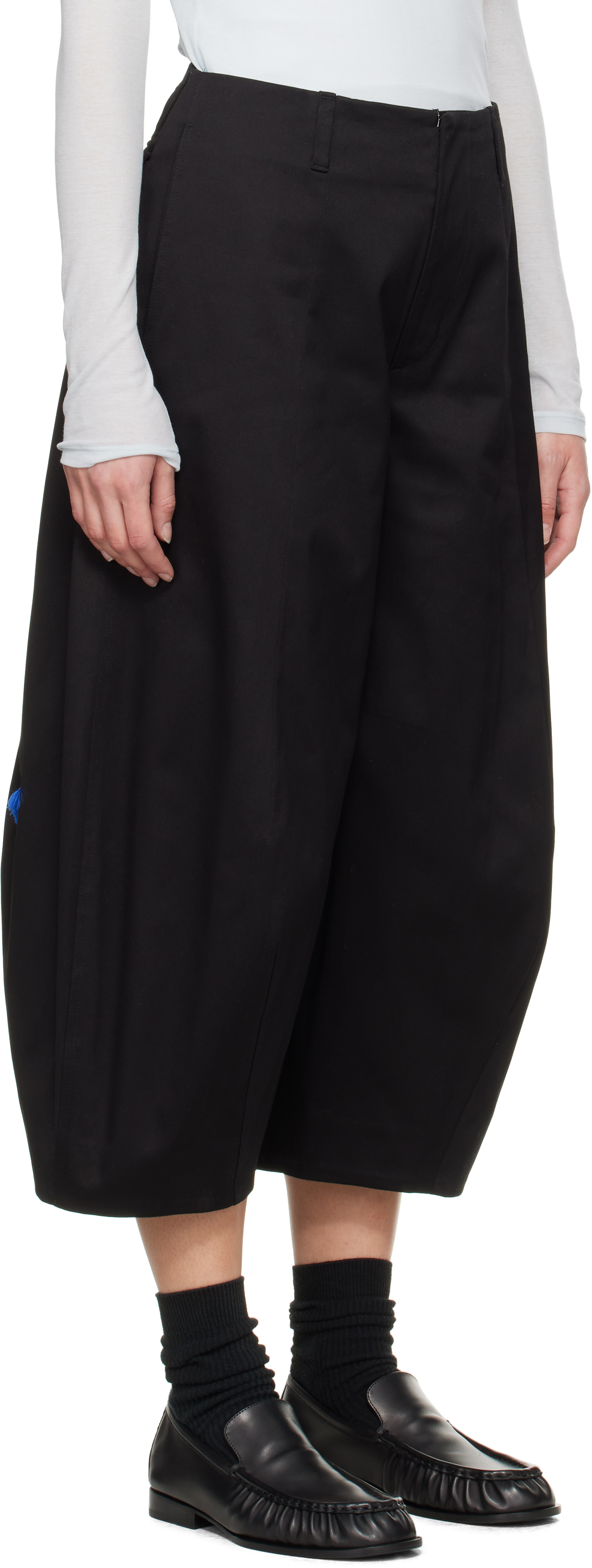 ADER ERROR BLACK PRODUCT. 83 TROUSERS 