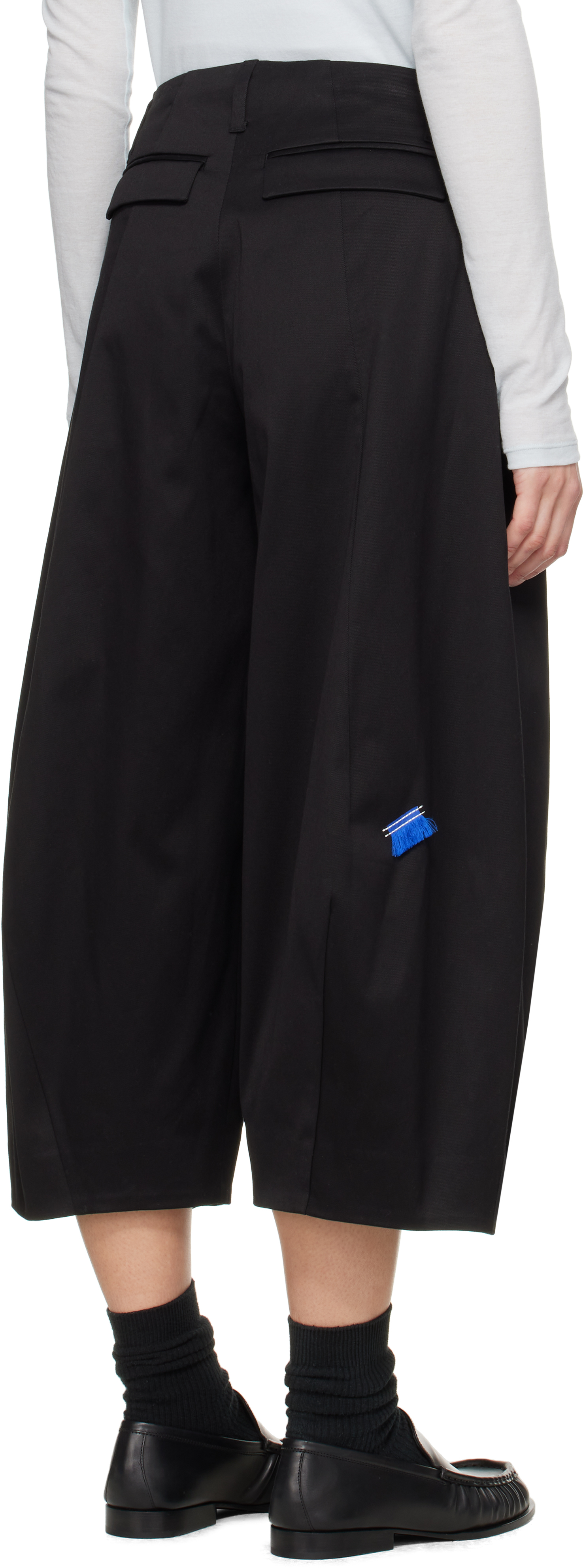 ADER ERROR BLACK PRODUCT. 83 TROUSERS 
