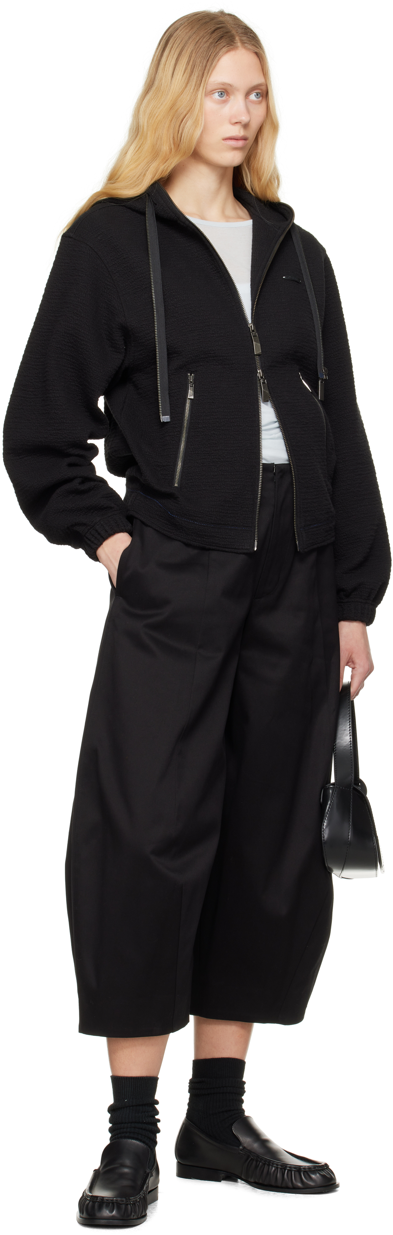 ADER ERROR BLACK PRODUCT. 83 TROUSERS 