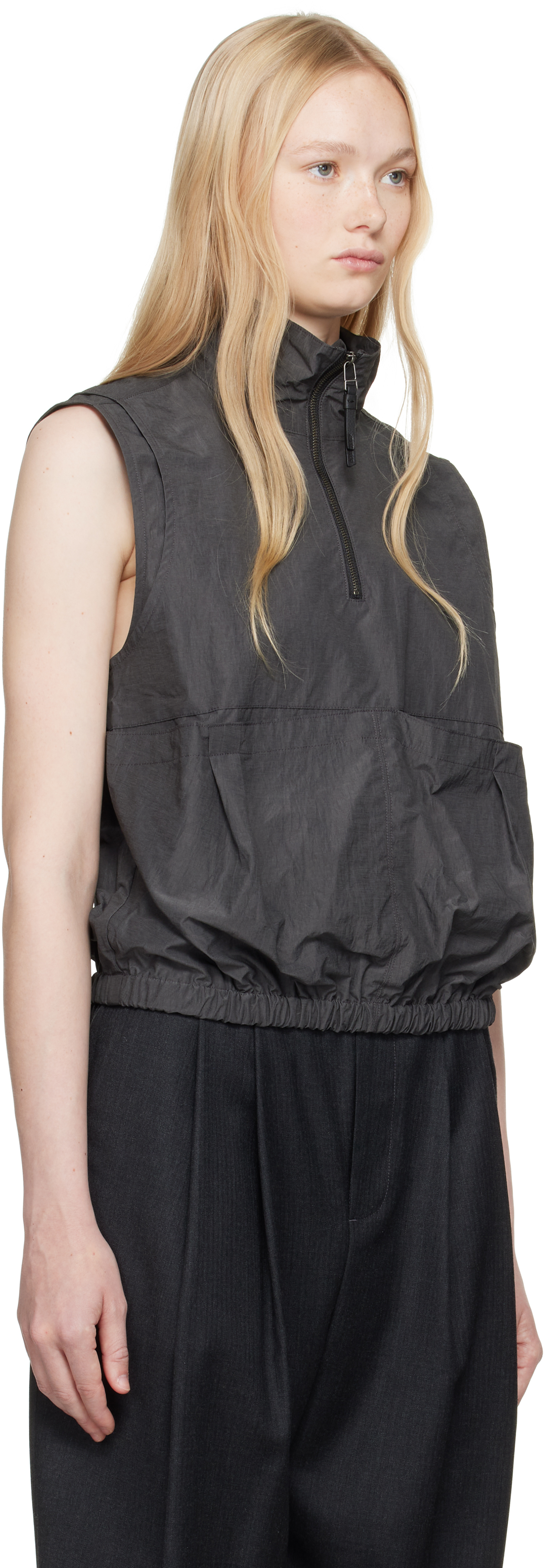 Ader Error Gray Product. 66 Vest In Dark Grey