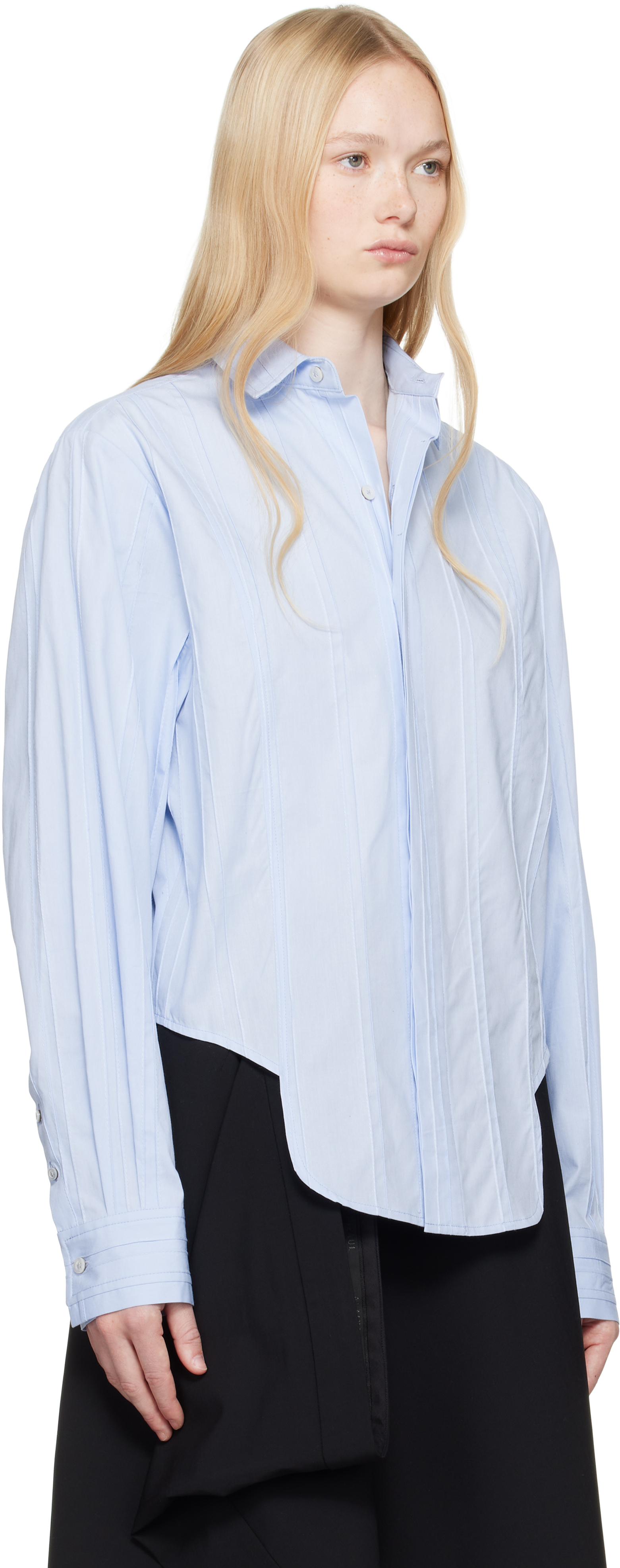 Ader Error Blue Product. 54 Shirt In Light Blue