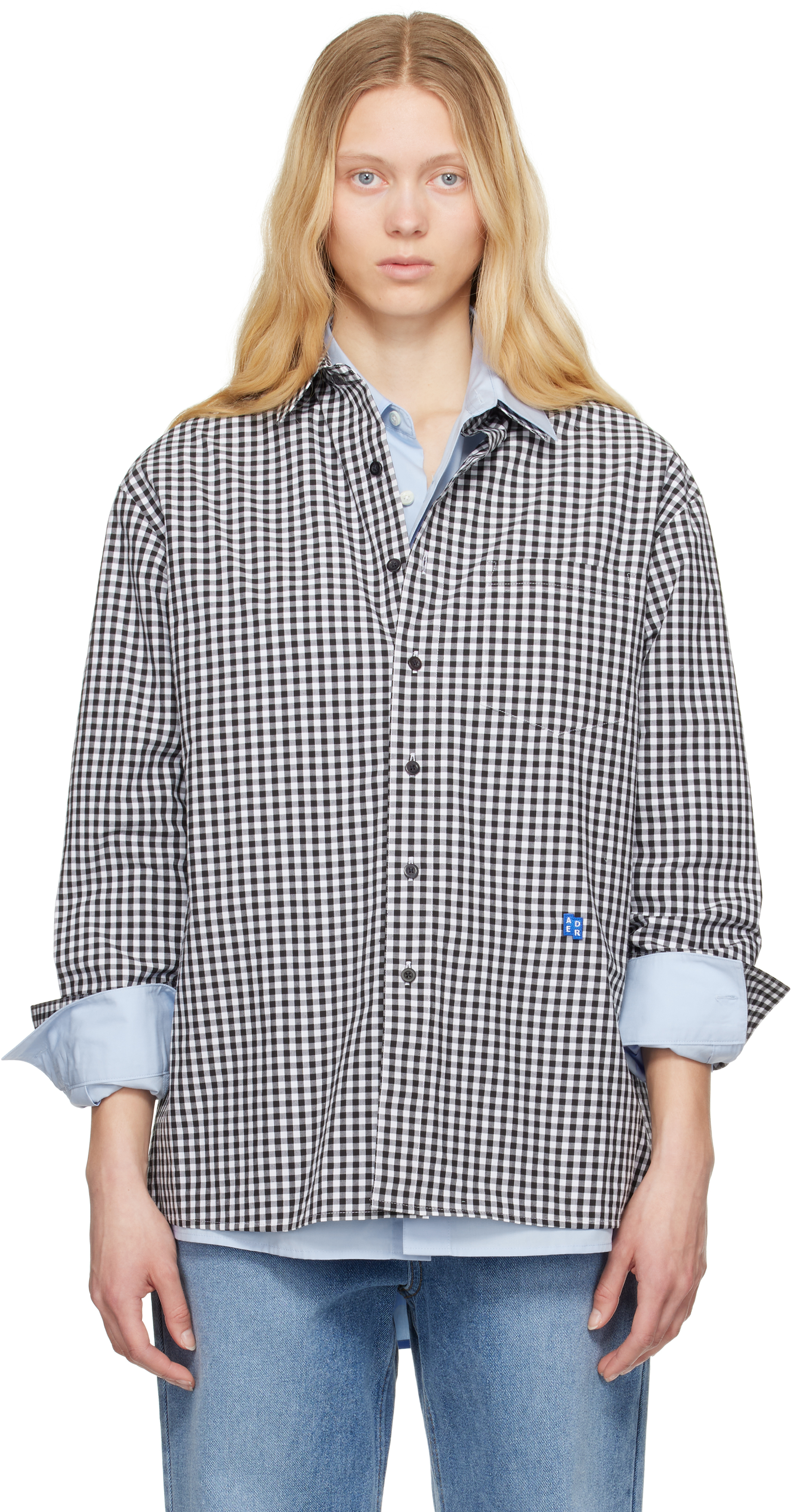 Black & White Sig; BL Tag 02 Shirt by ADER error on Sale