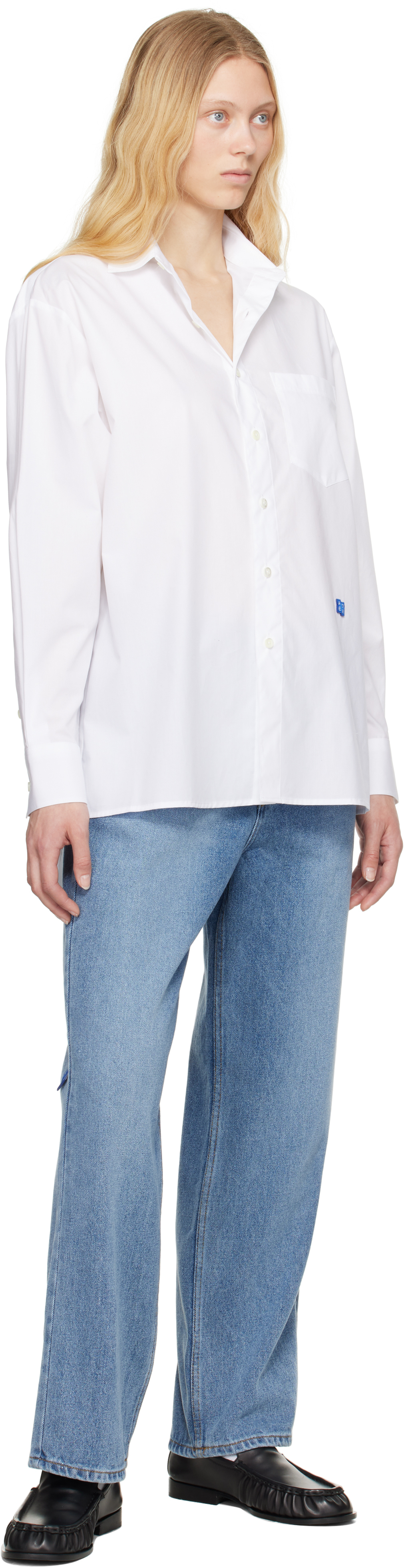 ADER ERROR WHITE SIG; BL TAG 01 SHIRT 