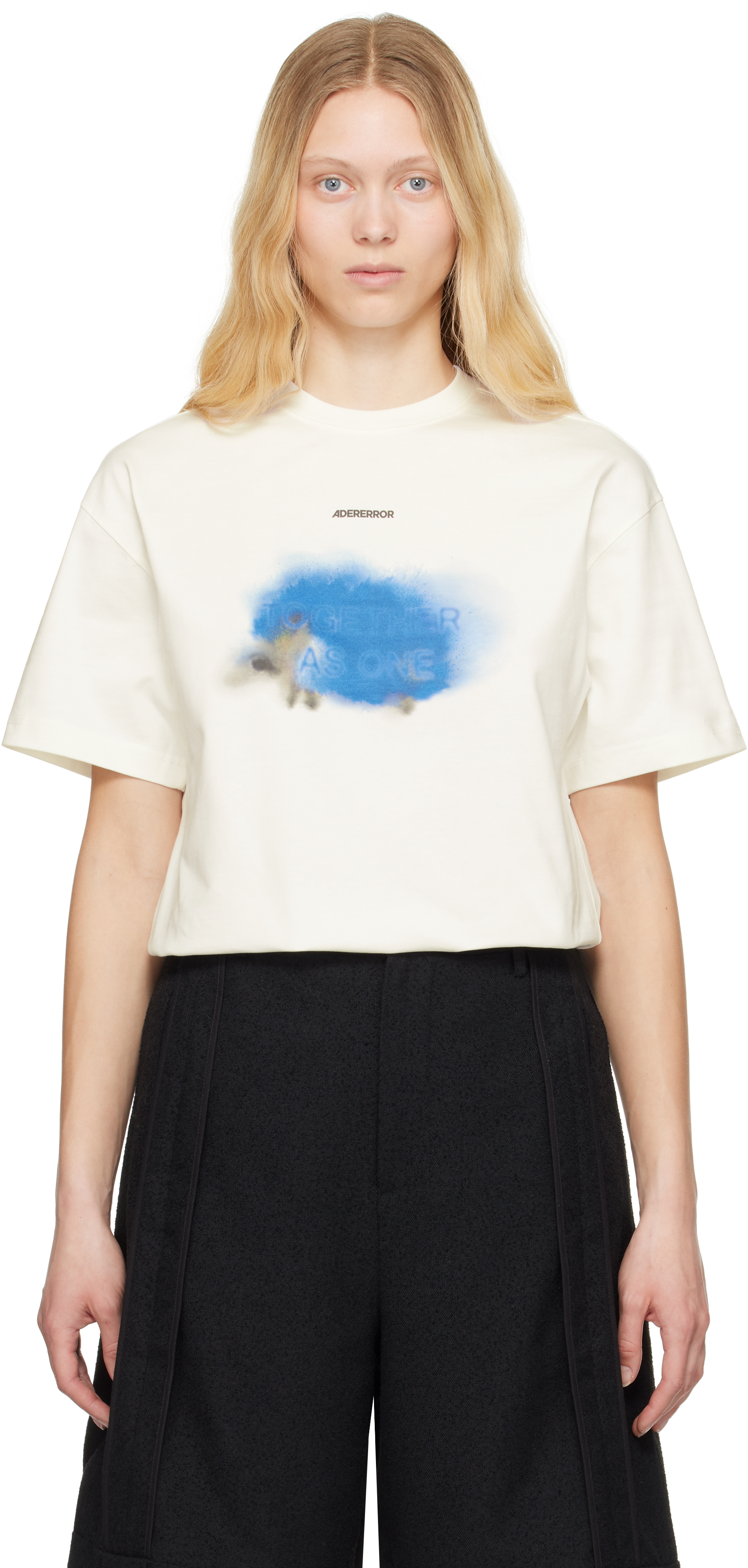 ADER error（アーダーエラー） ホワイト 0106 Tシャツ ADER errorのホワイト 0106 Tシャツがセール中