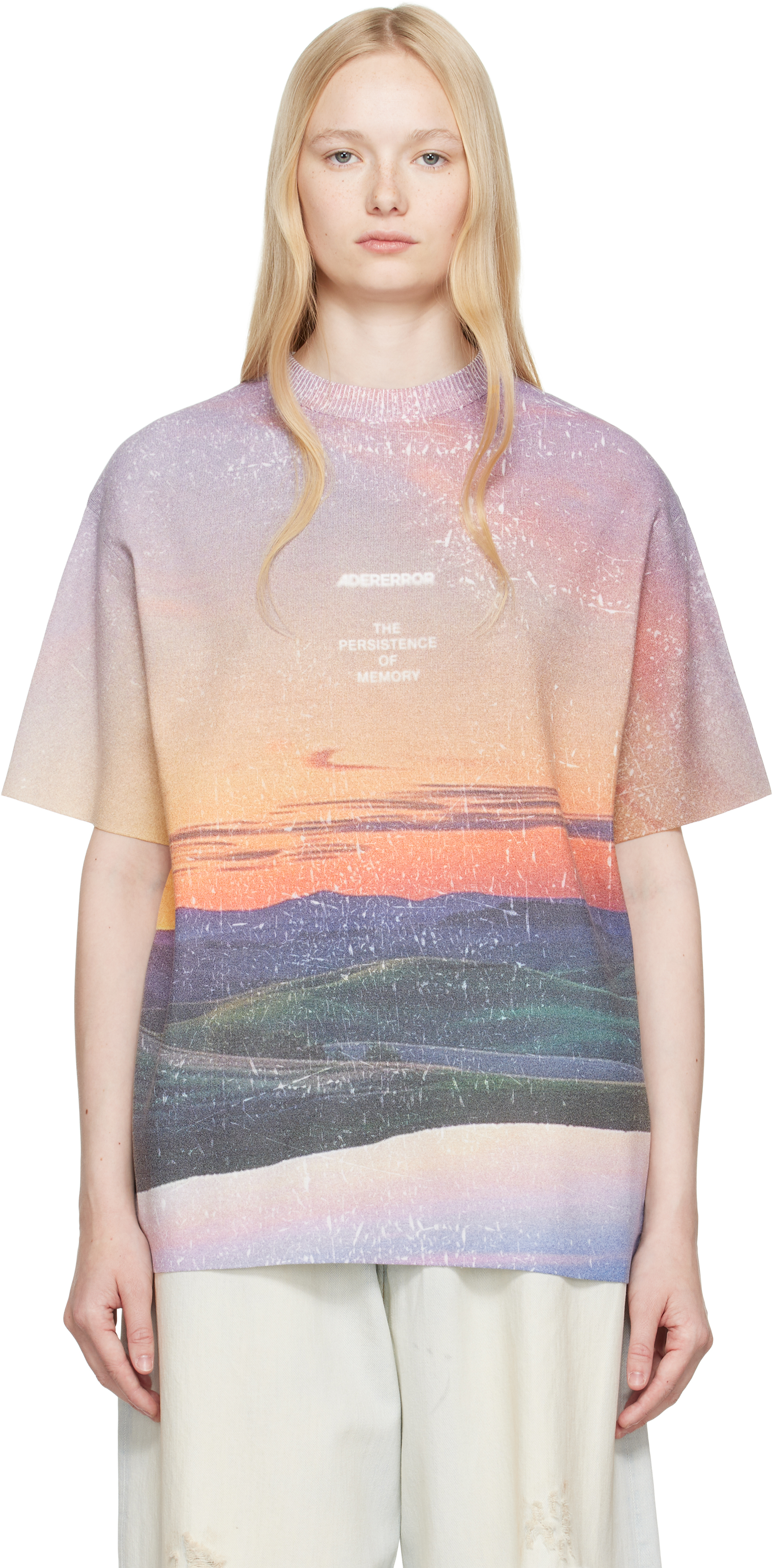 ADER error: Multicolor Half Sleeve Knit Product. 60 T-shirt ADER error: Multicolor Half Sleeve Knit Product. 60 T-shirt