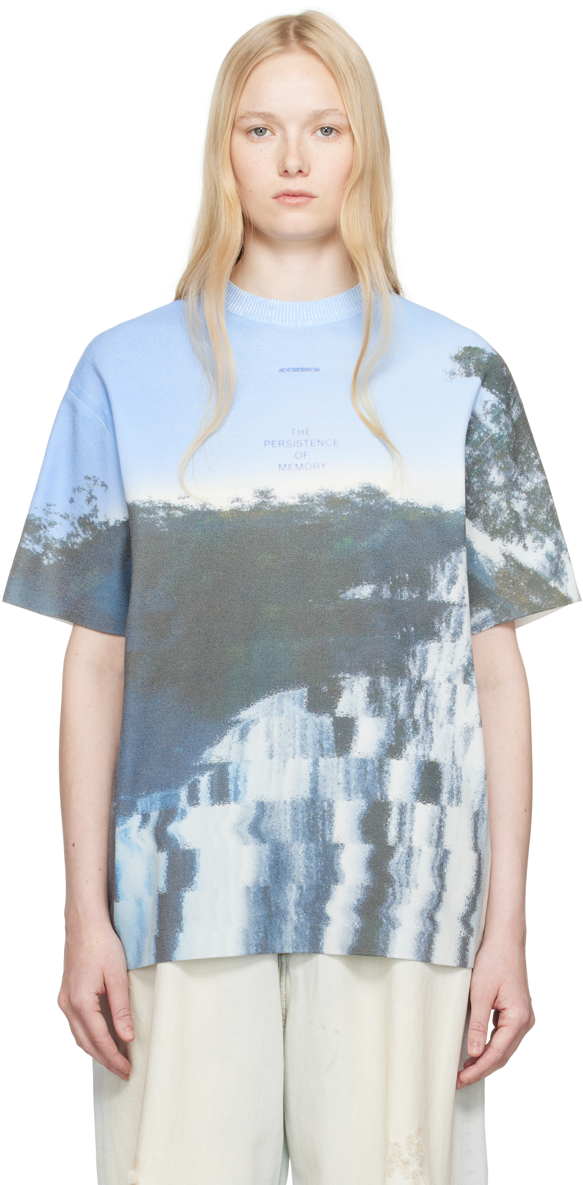 White Half S Pull-Over 0503 T-shirt