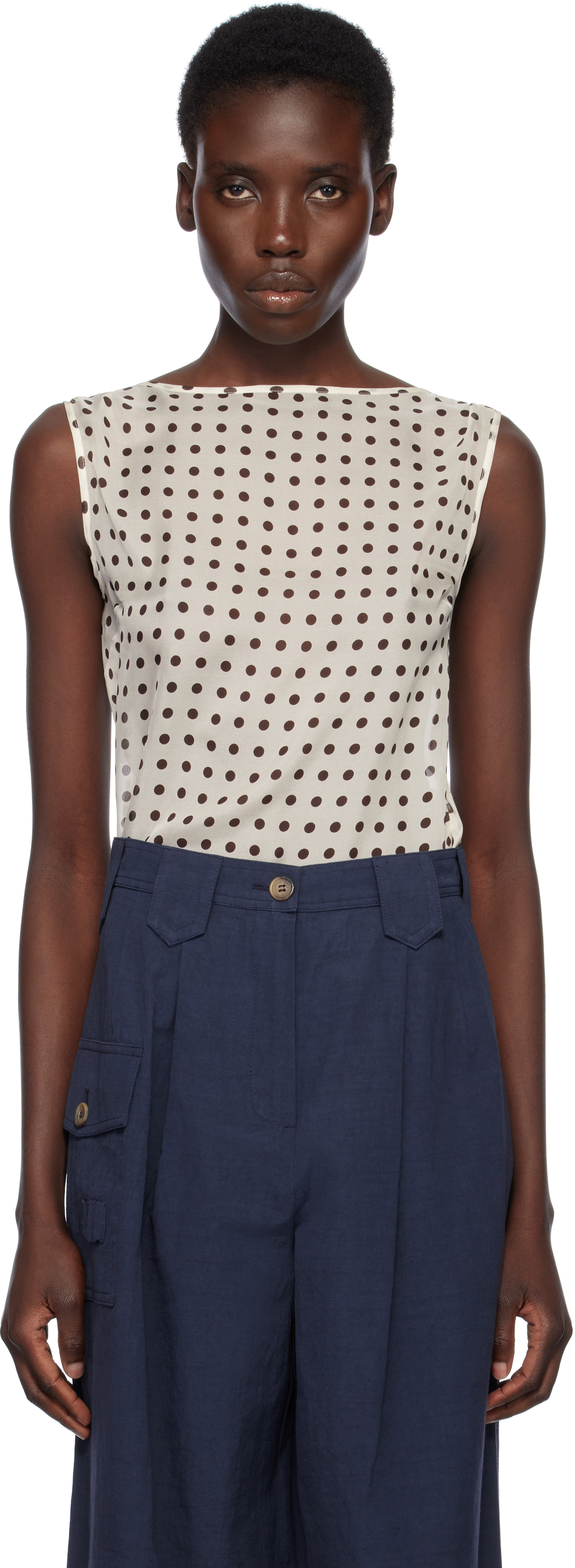 Caro Top in White Caro Top in White