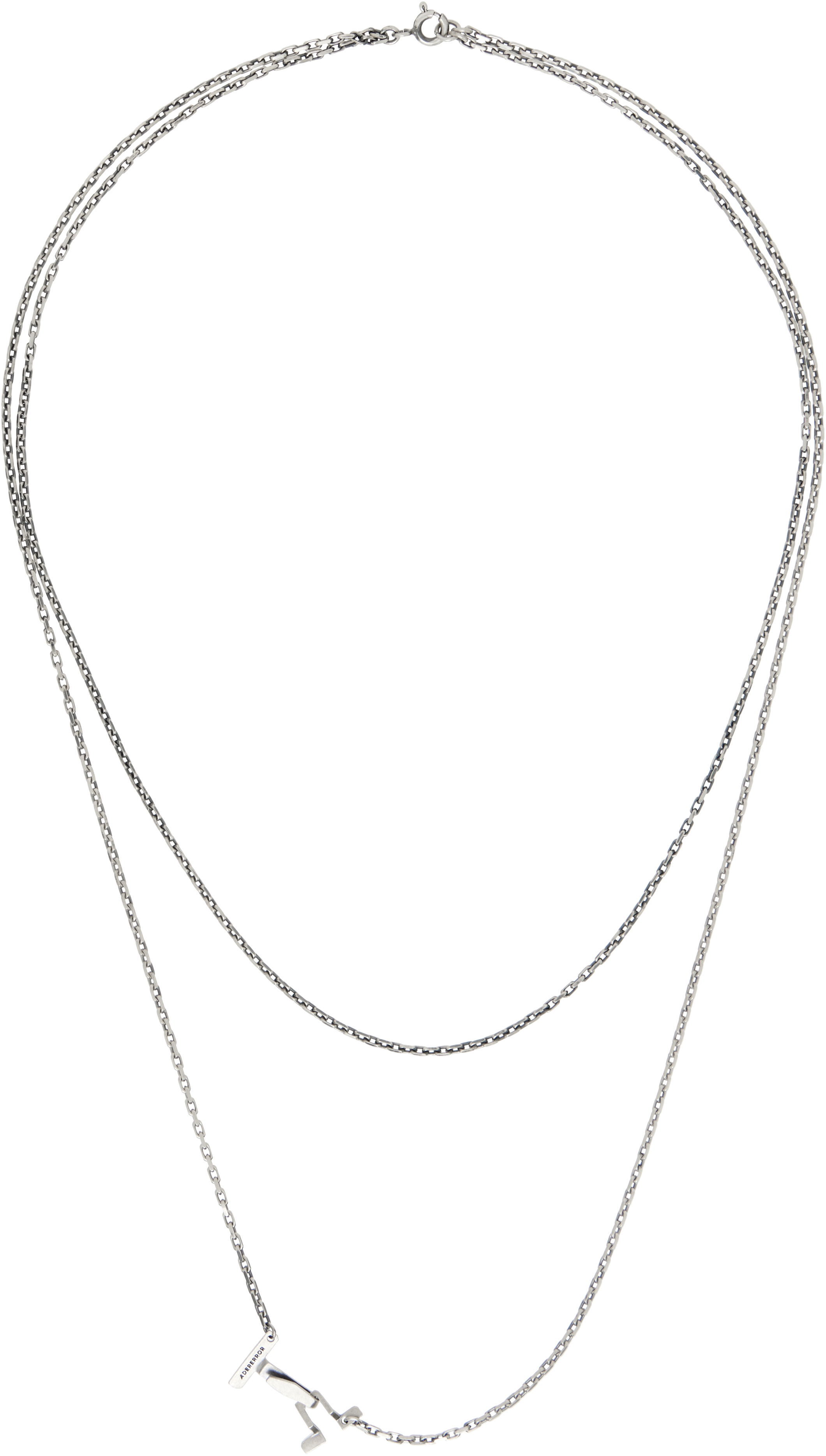 「高評価！」注目のレビュ error: ADER Silver SSENSE | Necklace 116 Product アクセサリー
