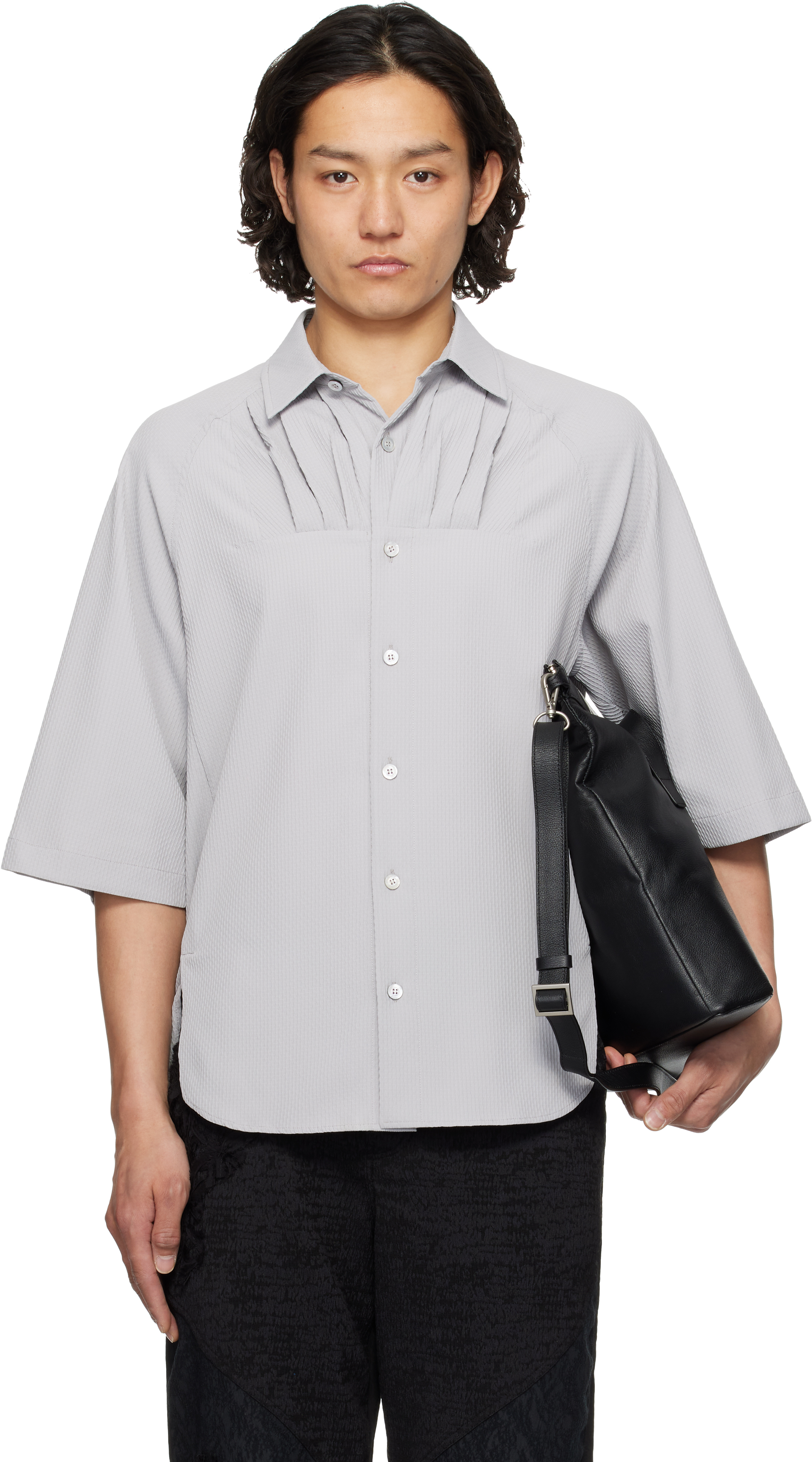 Ader Error Gray Product. 53 Shirt In Grey