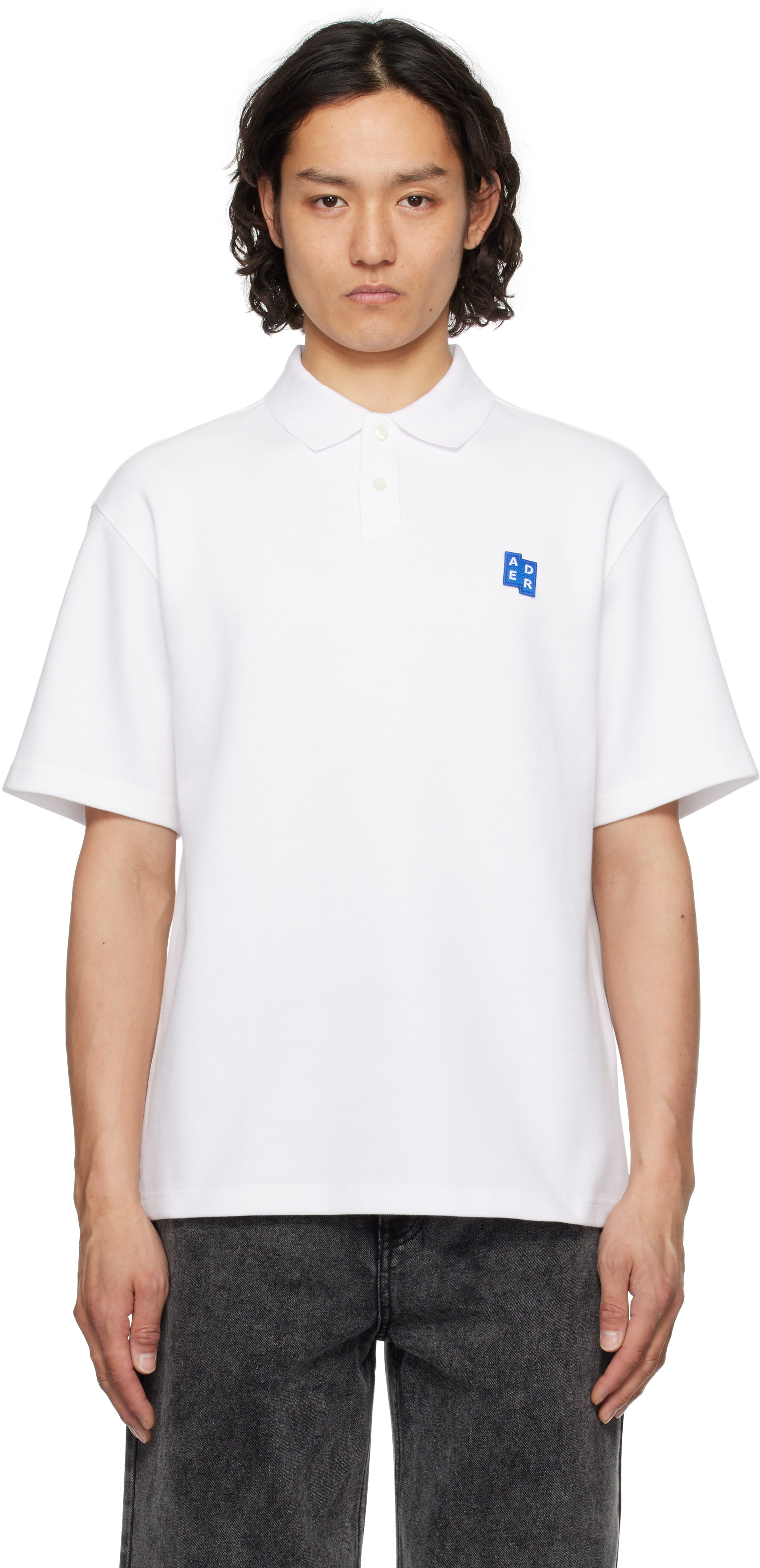 White Sig; TRS Tag 01 Polo by ADER error on Sale