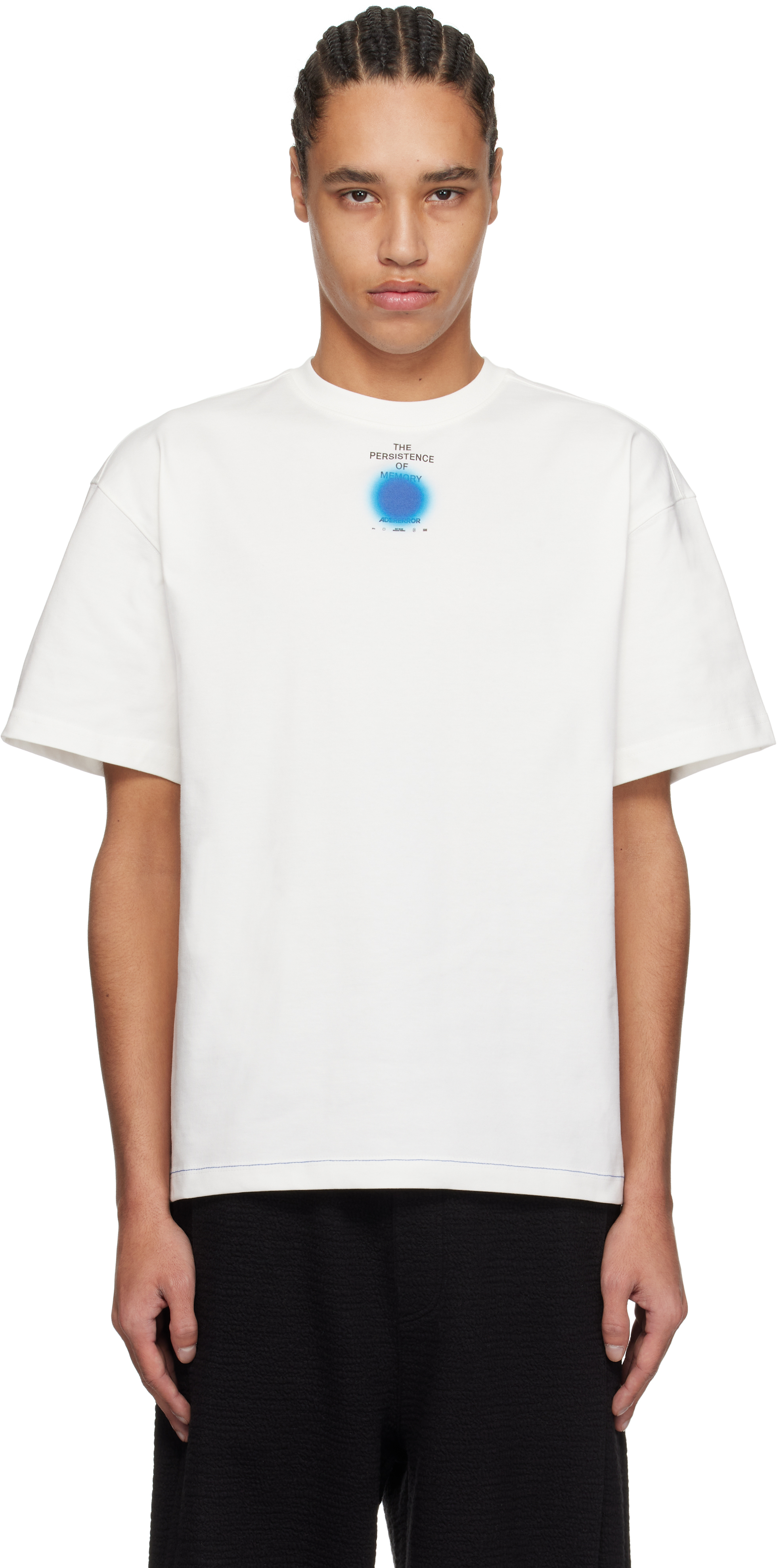 【関税込み】ADER error ホワイト 0117 Tシャツ White 0117 T-shirt by ADER error on Sale