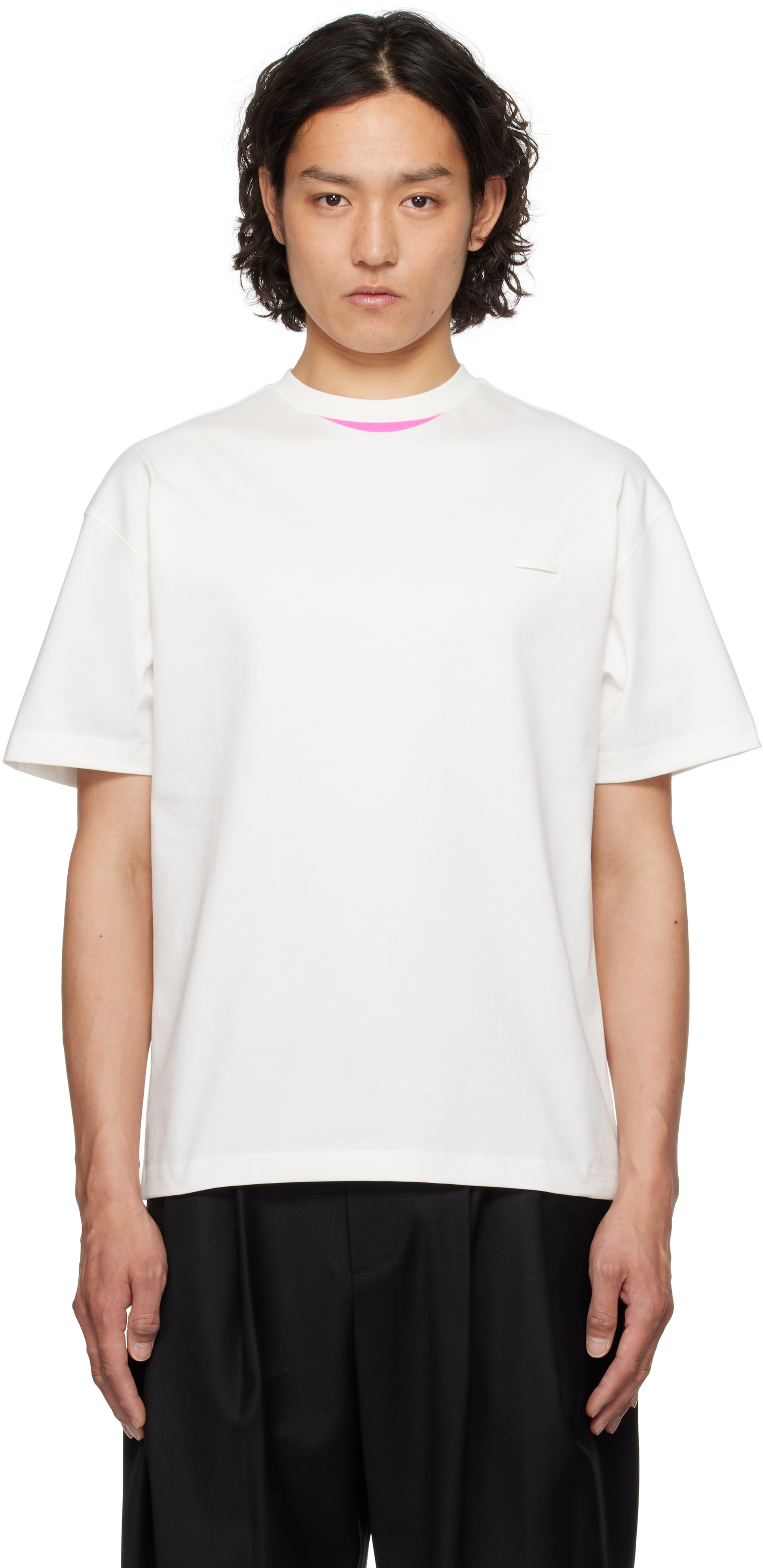 White 0109 T-shirt by ADER error on Sale