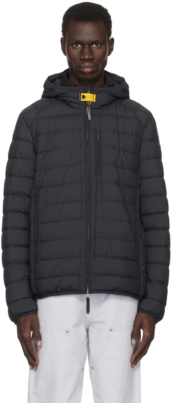 Parajumpers Black Last Minute Down Jacket In 0541 Black