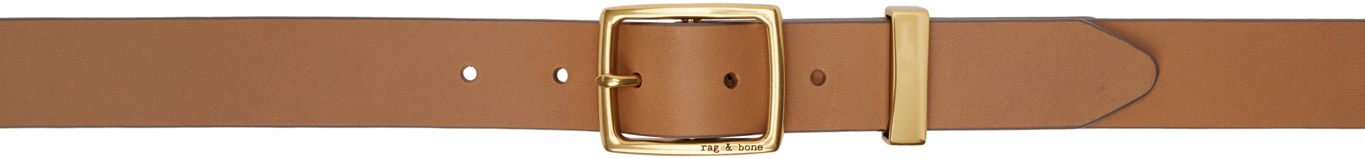 Tan X Boyfriend Leather Belt