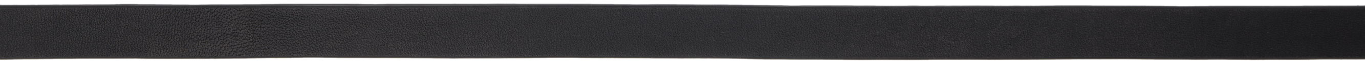 Rag & Bone Baby Rounded Rebound Belt In Black