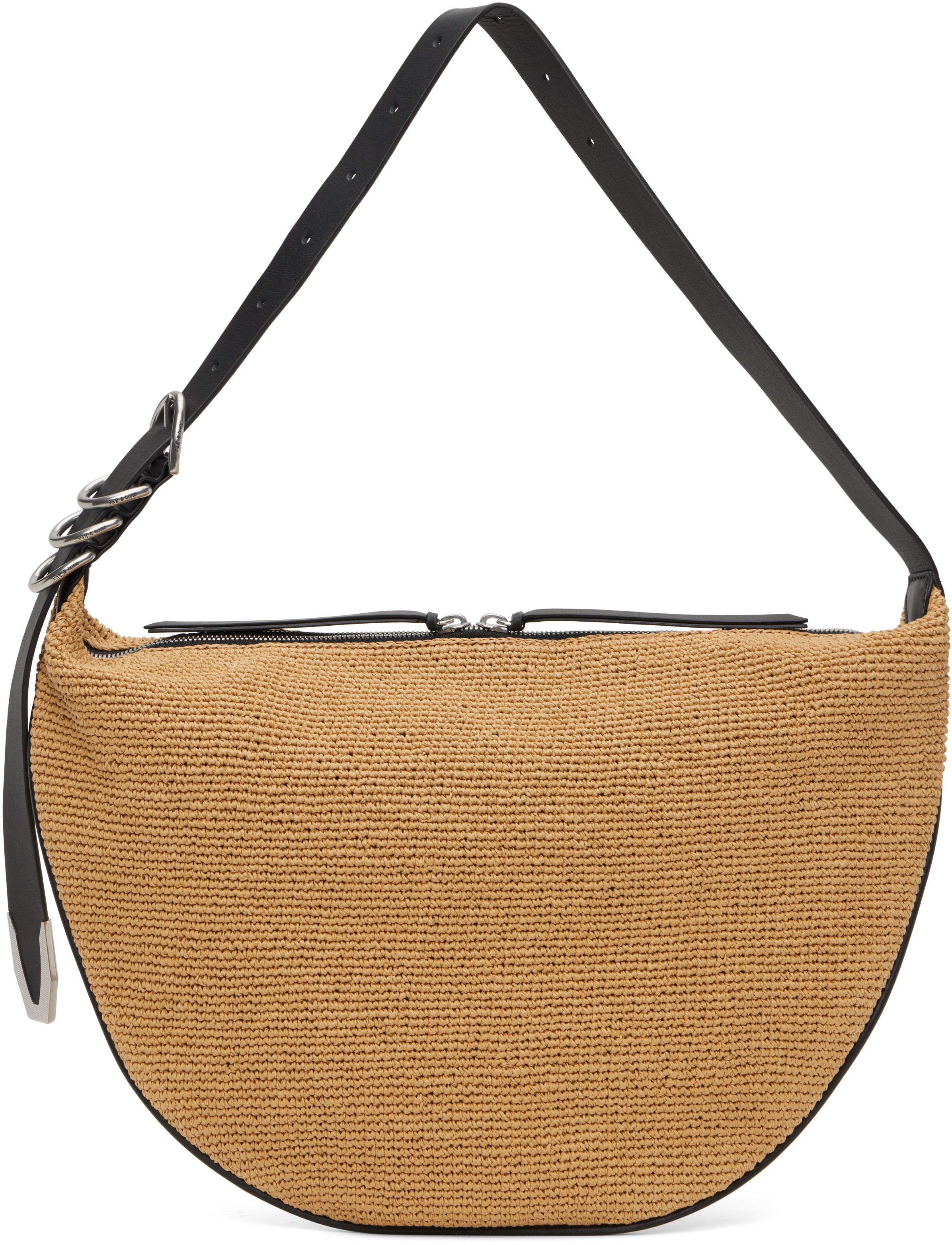 Beige Spire Shoulder Bag