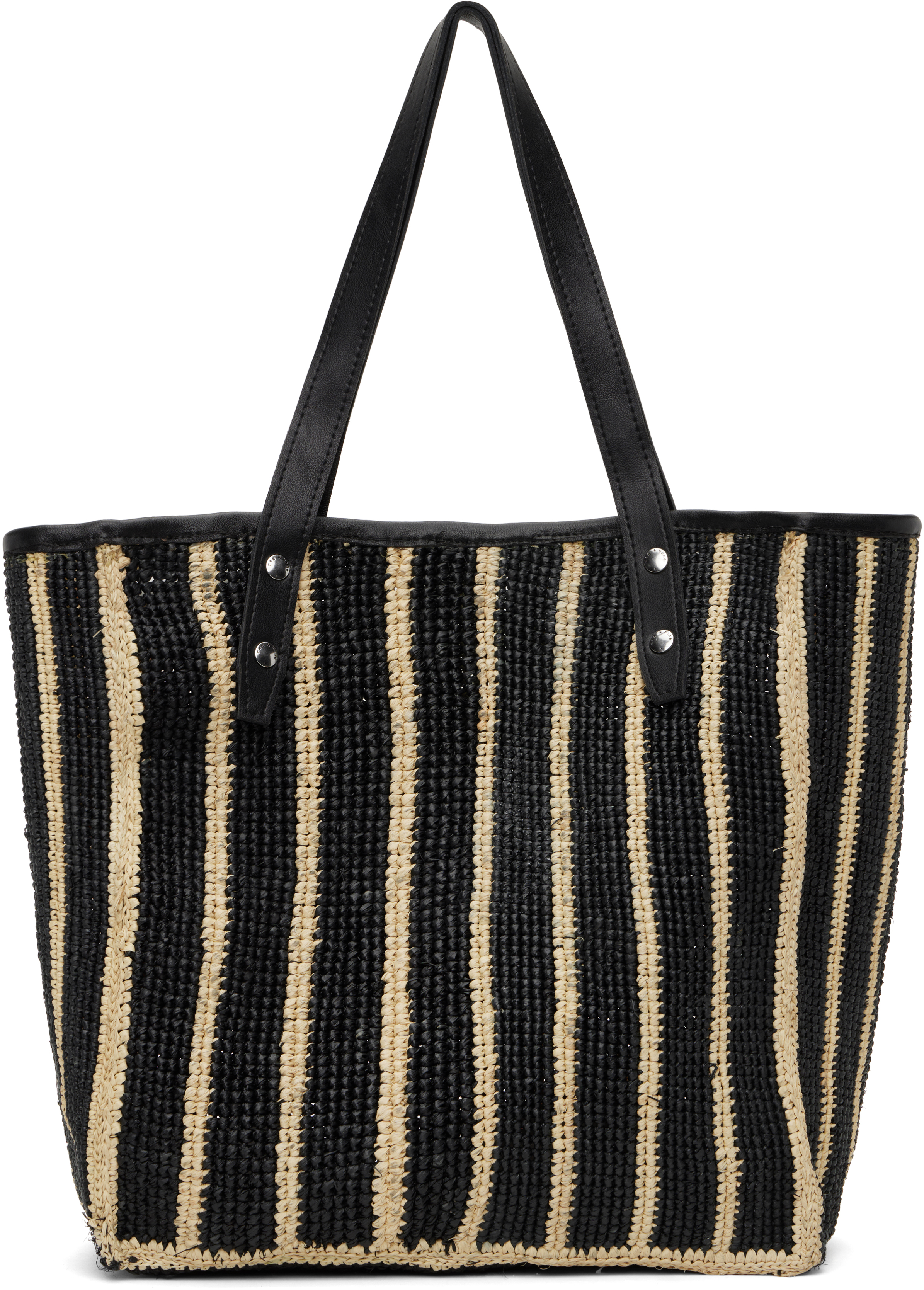 Black & Beige Daily Tote