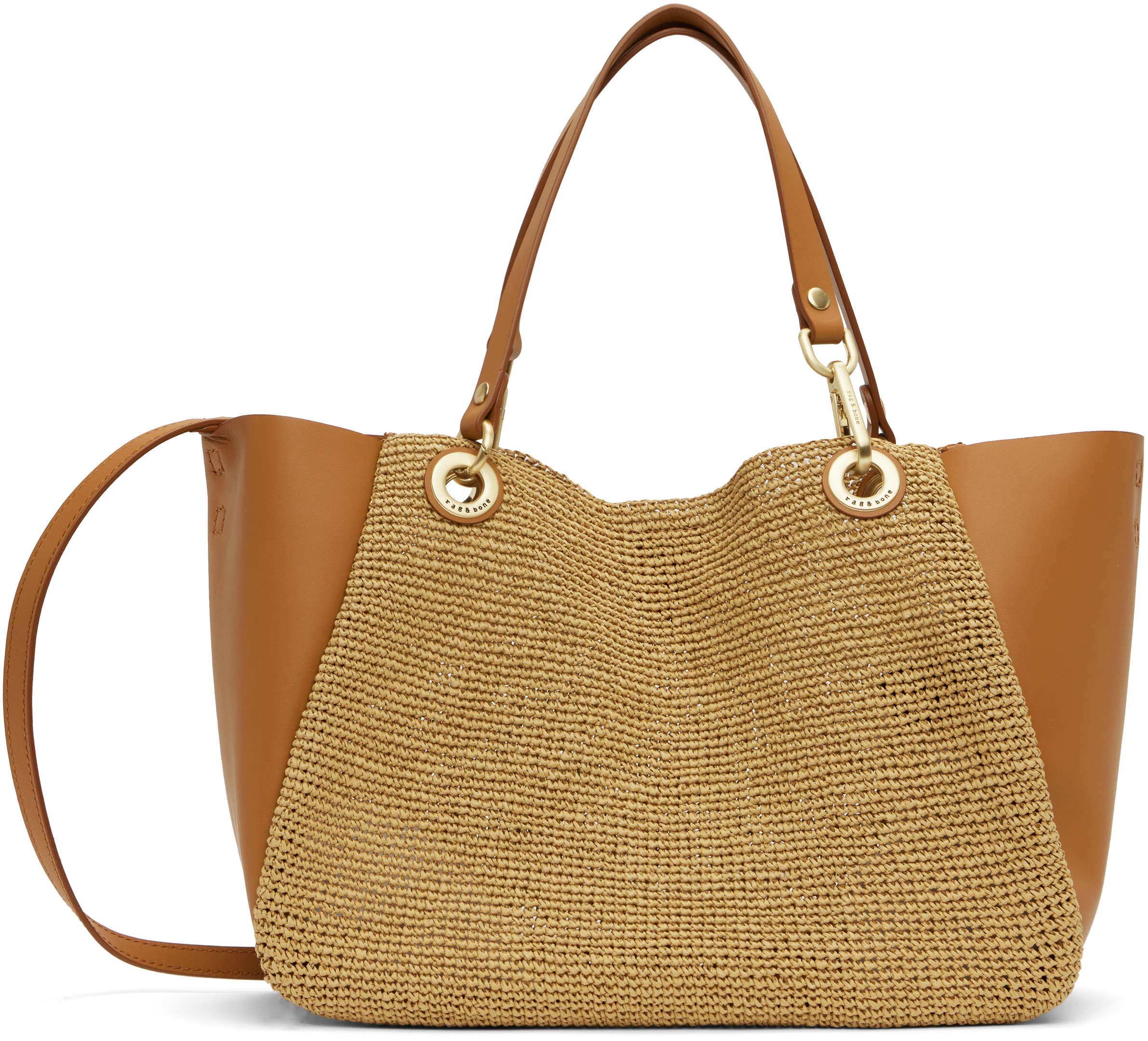 Beige & Tan Revival Summer Mini Tote