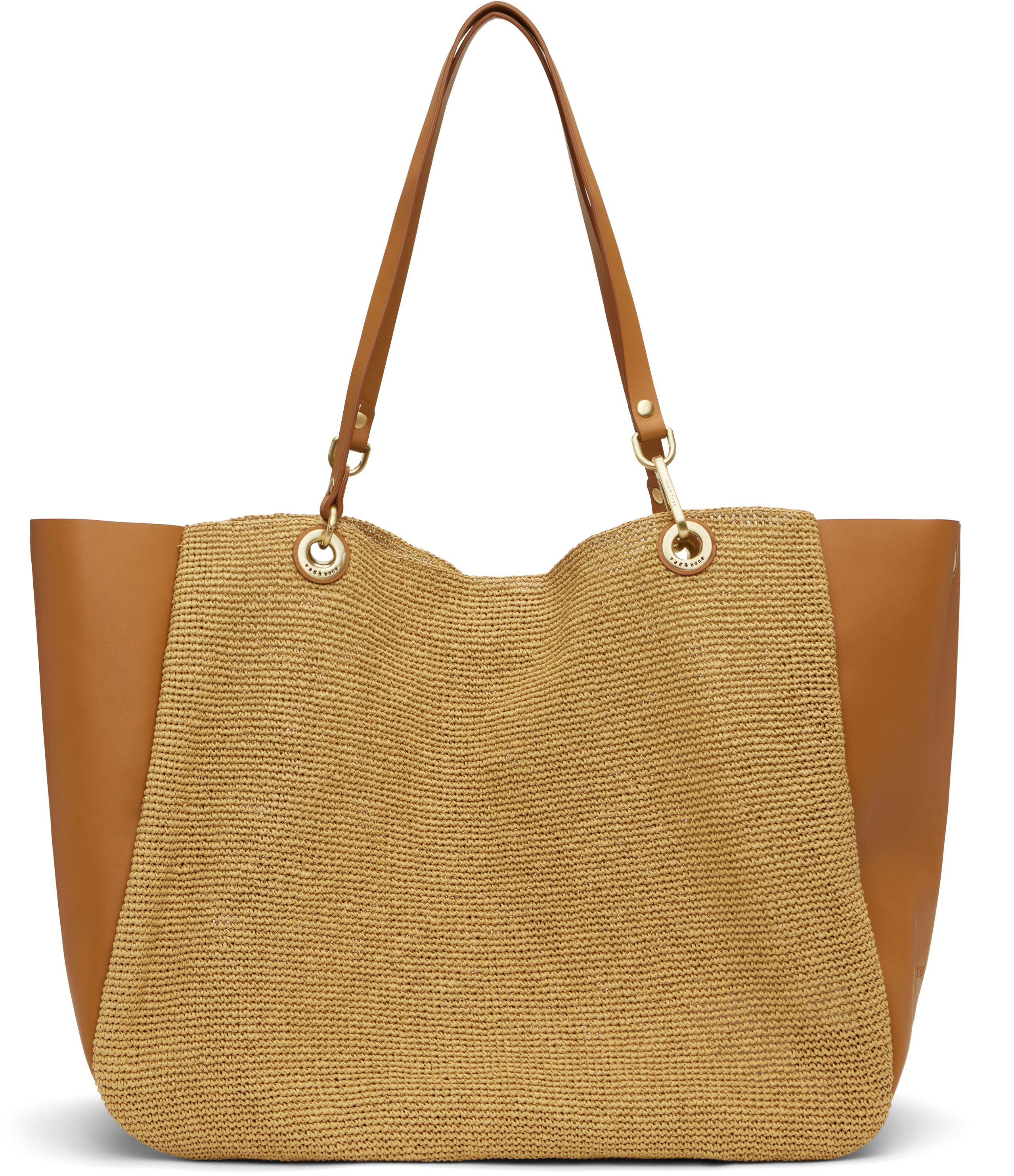 Beige & Tan Revival Summer City Tote