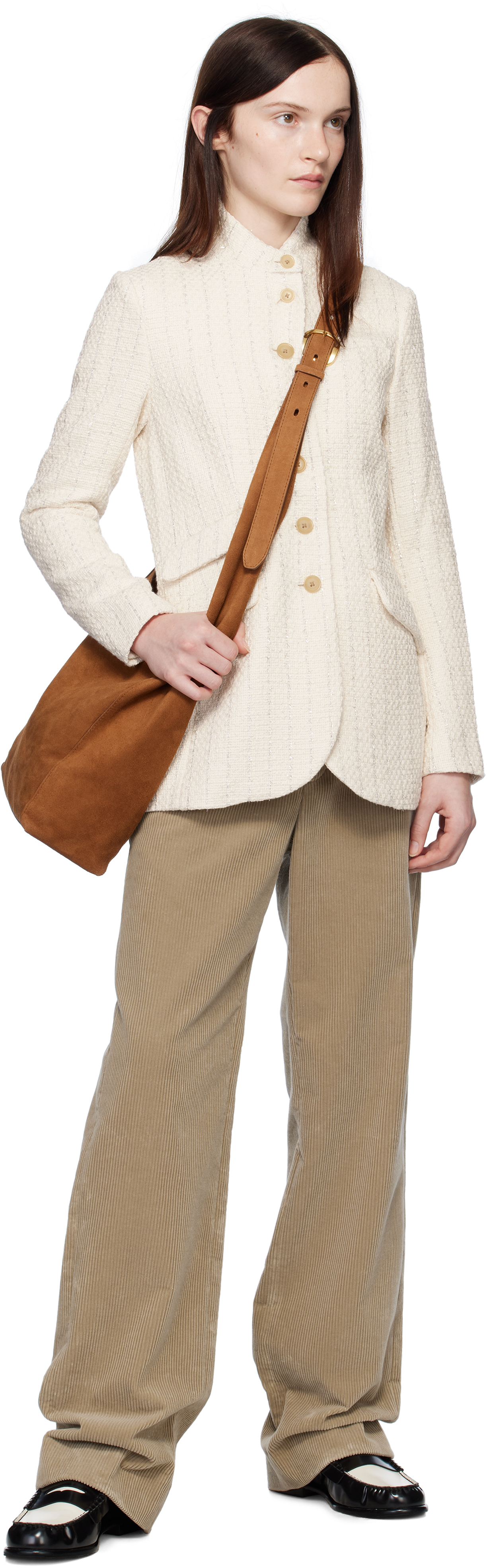 Rag & Bone Brown Belize Shopper Tote In Brwnwdsd