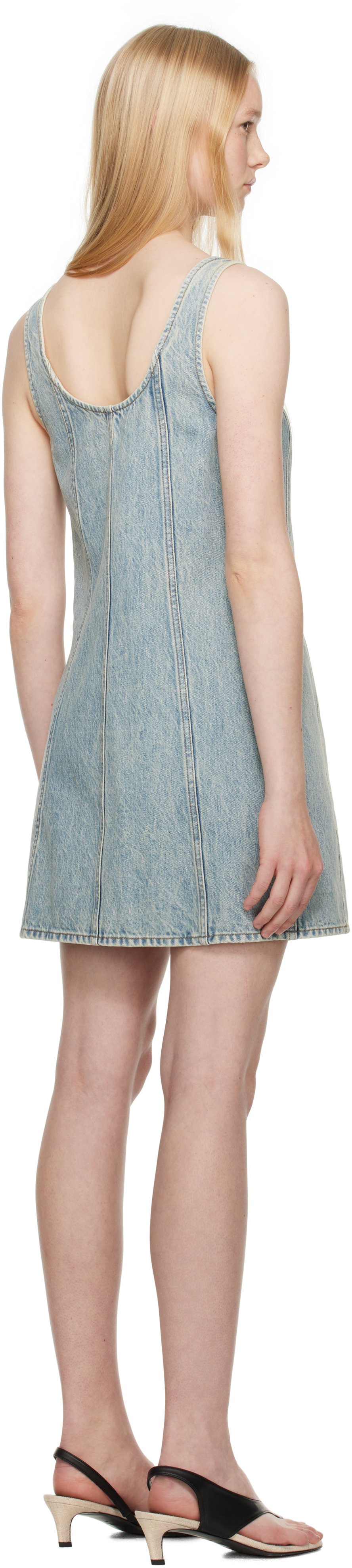 Rag & Bone Laney Sleeveless Denim Mini Dress