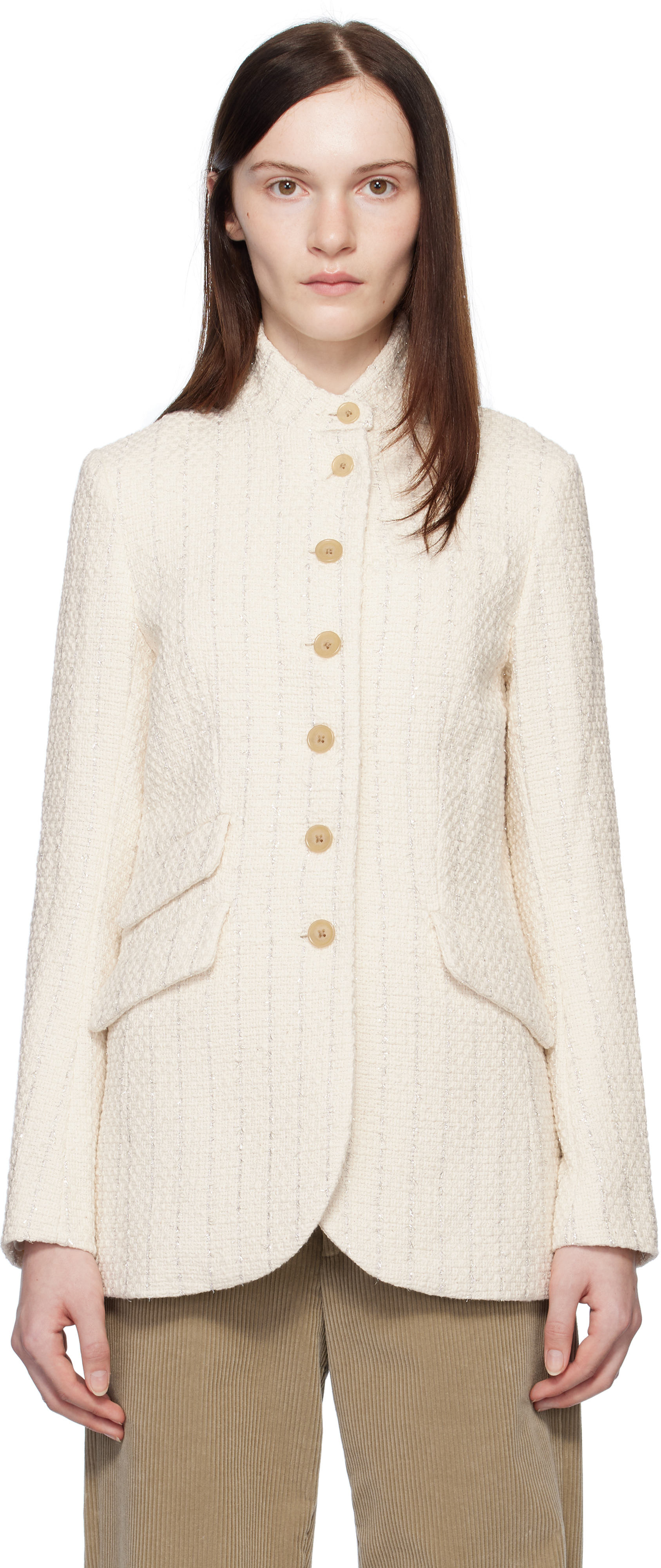 【関税込み】rag & bone ブラック Mirabelle ツイードジャケット Mirabelle Tweed Jacket - Black | rag & bone