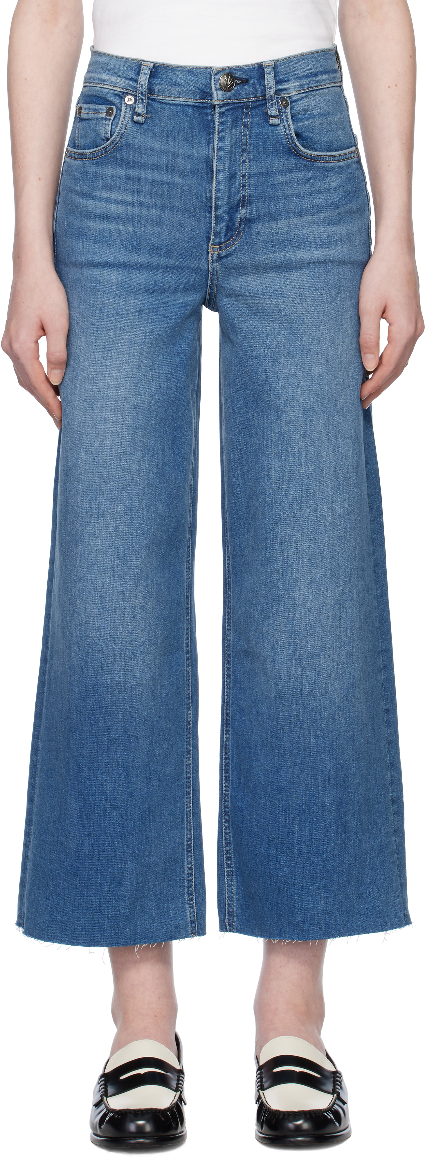 Blue Epic Andi Ankle-Length Jeans