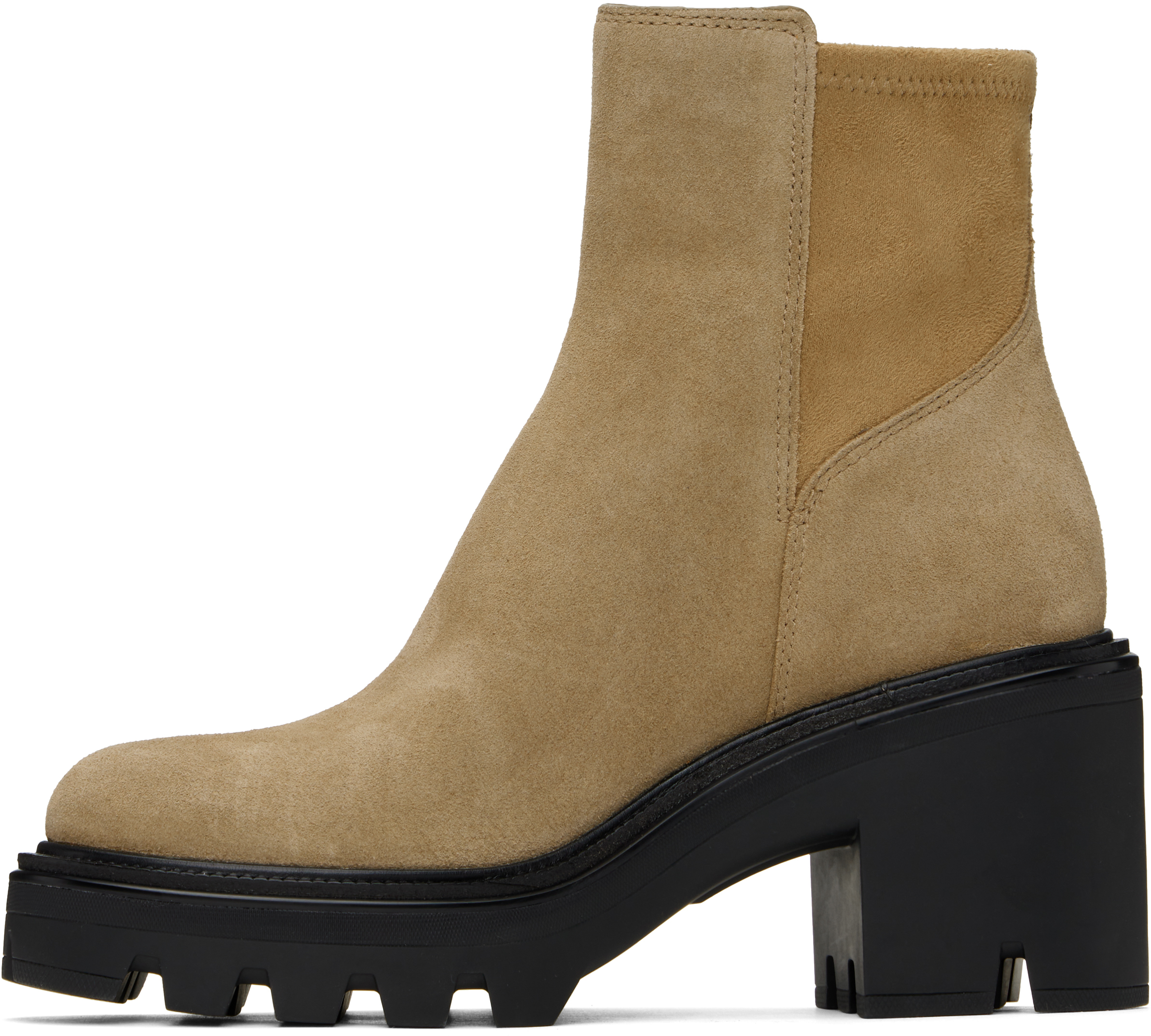 Rag & Bone Tan Quinn Chelsea Boots In Camelsd