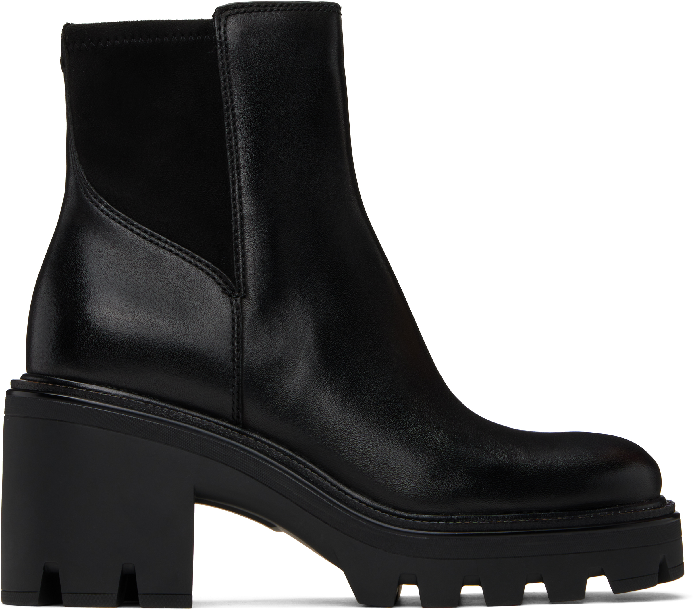 Black Quinn Chelsea Boots