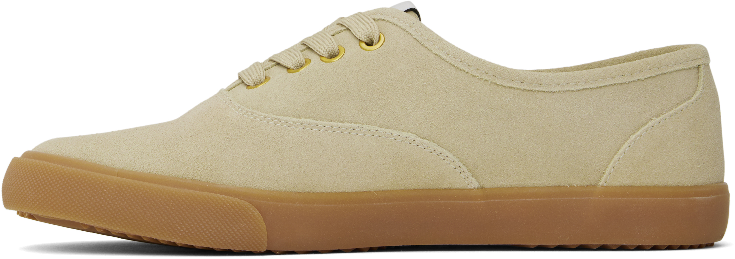 Rag & Bone Beige Billie Suede Sneakers In Mcdamiasd