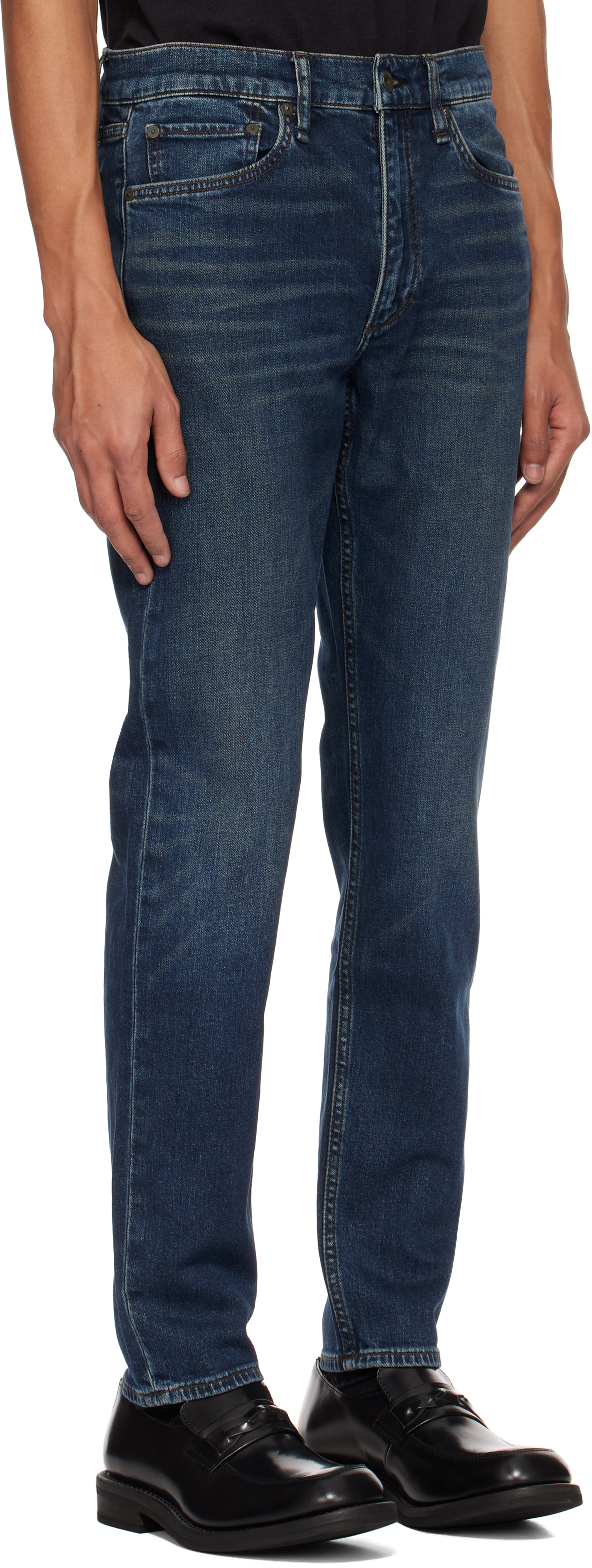 Rag & Bone Blue Fit 2 Slim Fit Jeans In Cole