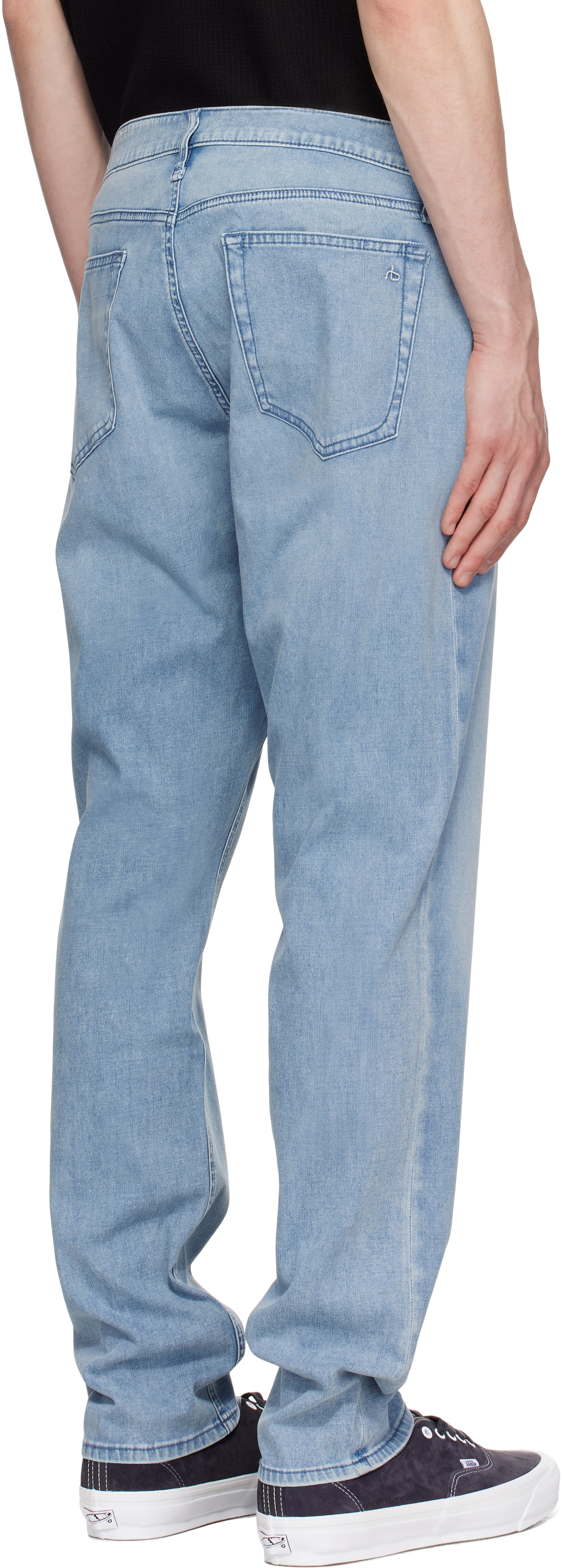 Rag & Bone Blue Fit 3 Athletic Fit Jeans In Nostrand