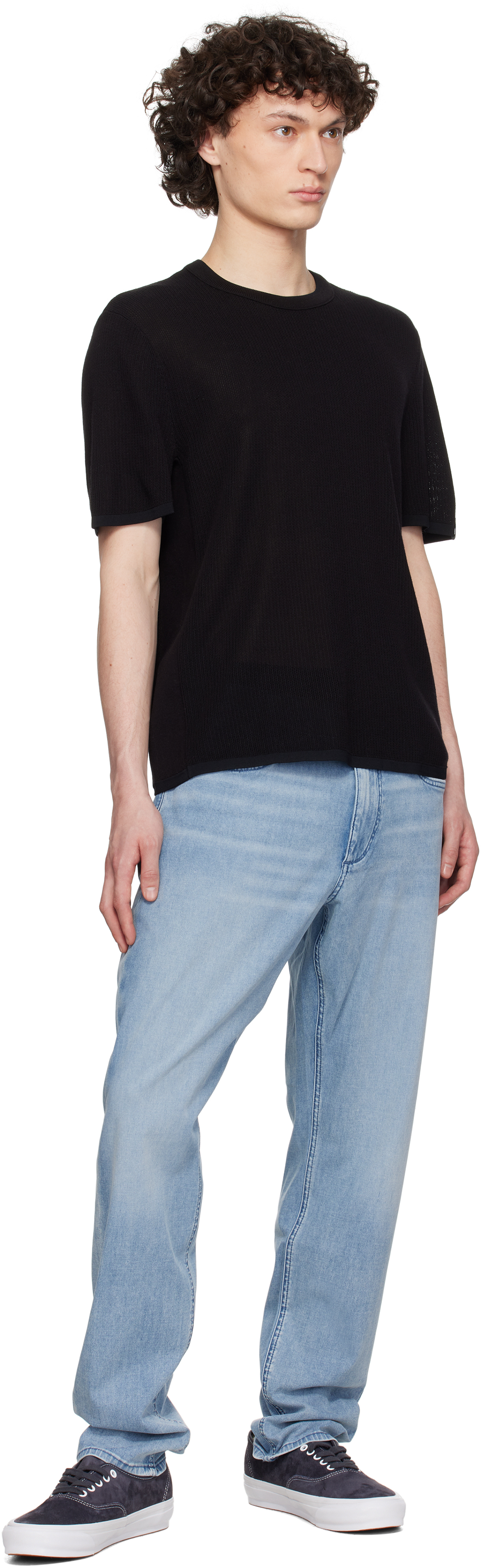 Rag & Bone Blue Fit 3 Athletic Fit Jeans In Nostrand