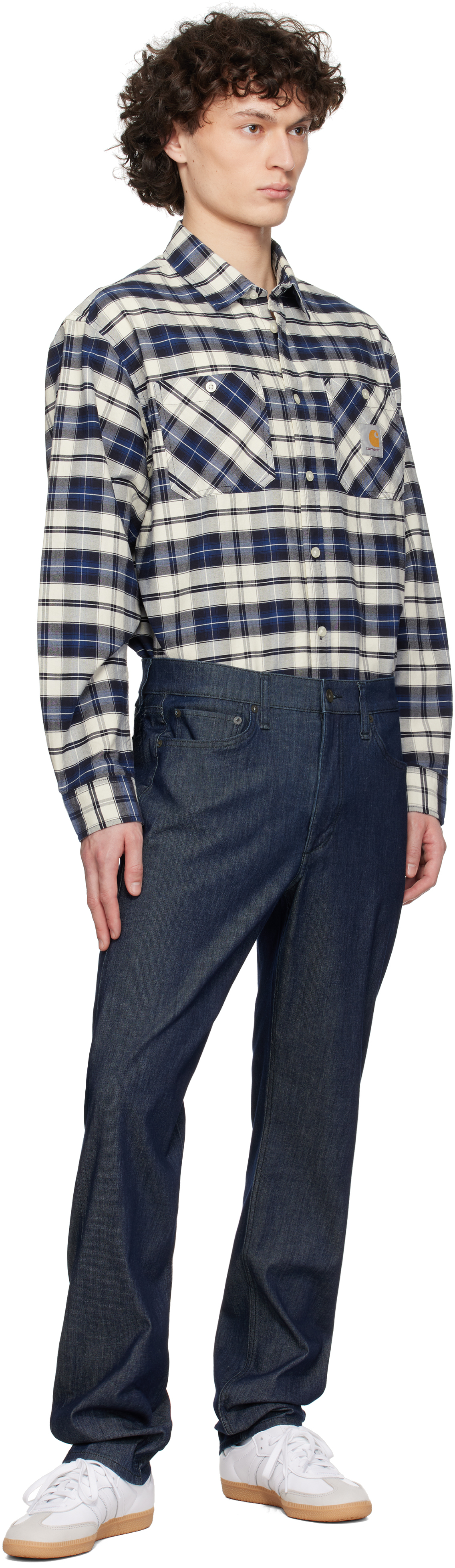 Rag & Bone Blue Fit 2 Slim Fit Jeans In Raw