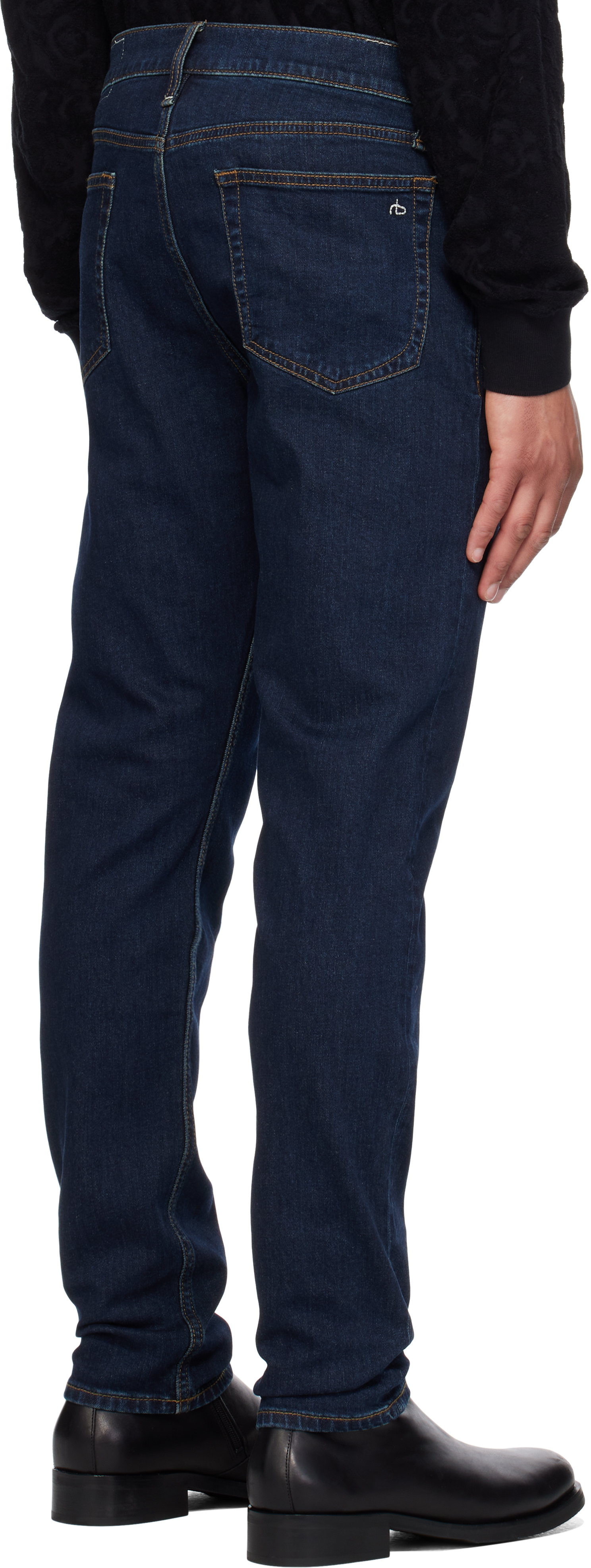 Rag & Bone Blue Fit 2 Slim Fit Jeans In Nico