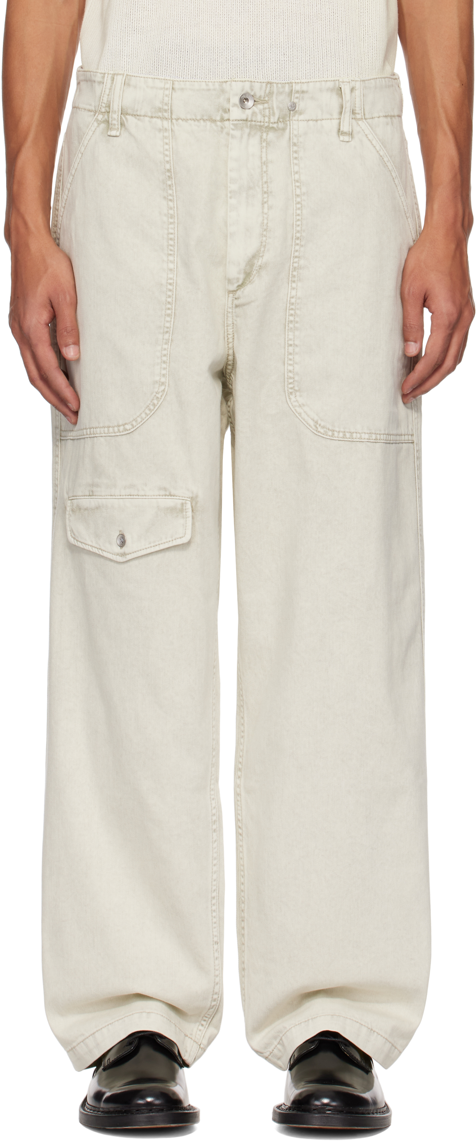 Gray Samson Cargo Pants