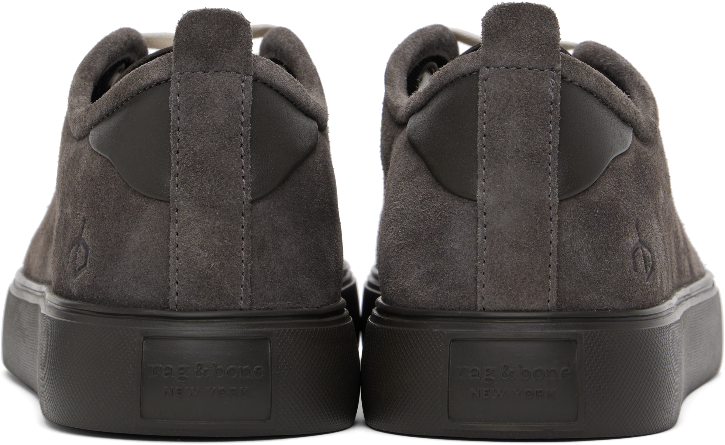 RAG & BONE GRAY PERRY LACE UP SNEAKERS