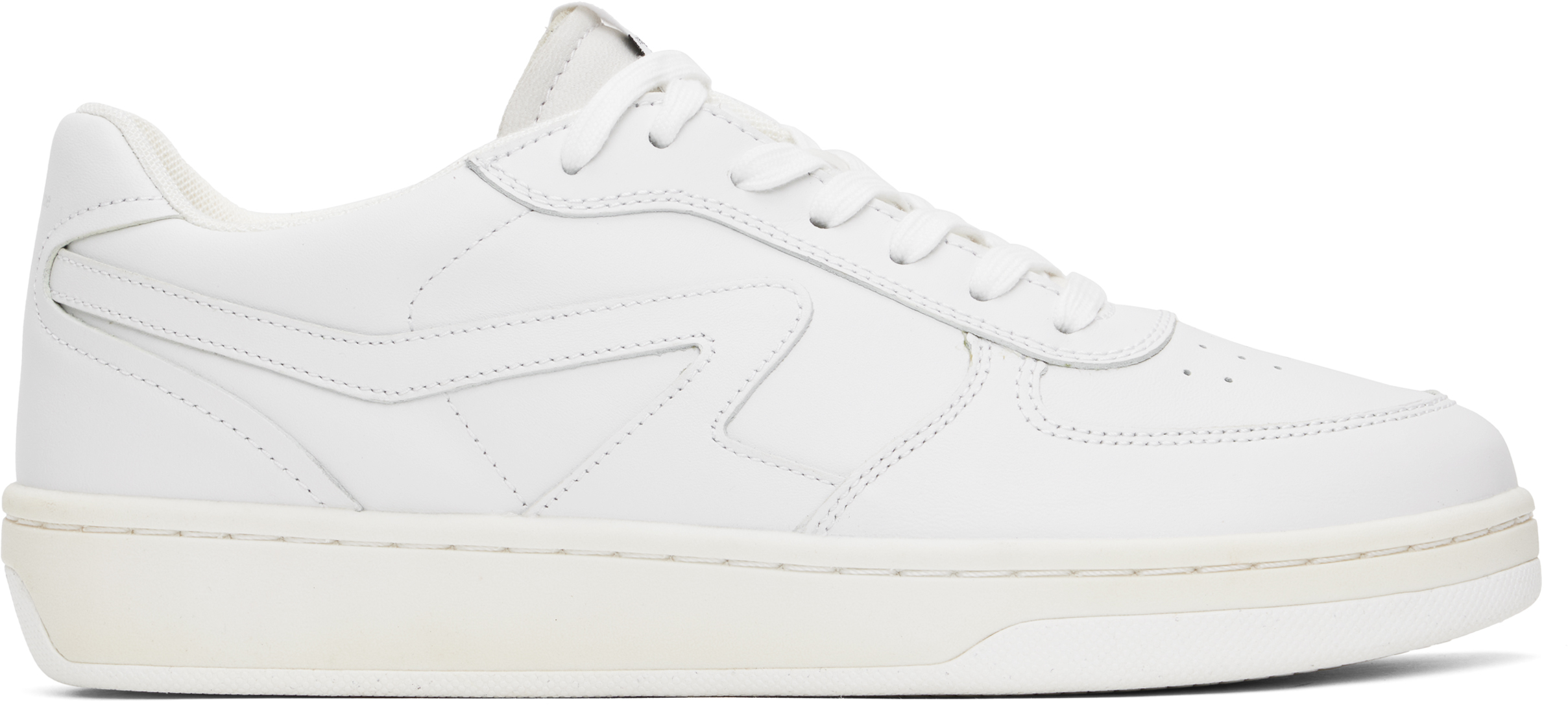 【関税込み】rag & bone ホワイト Retro Court レザースニーカー Retro Court Sneaker - Leather - White | rag & bone