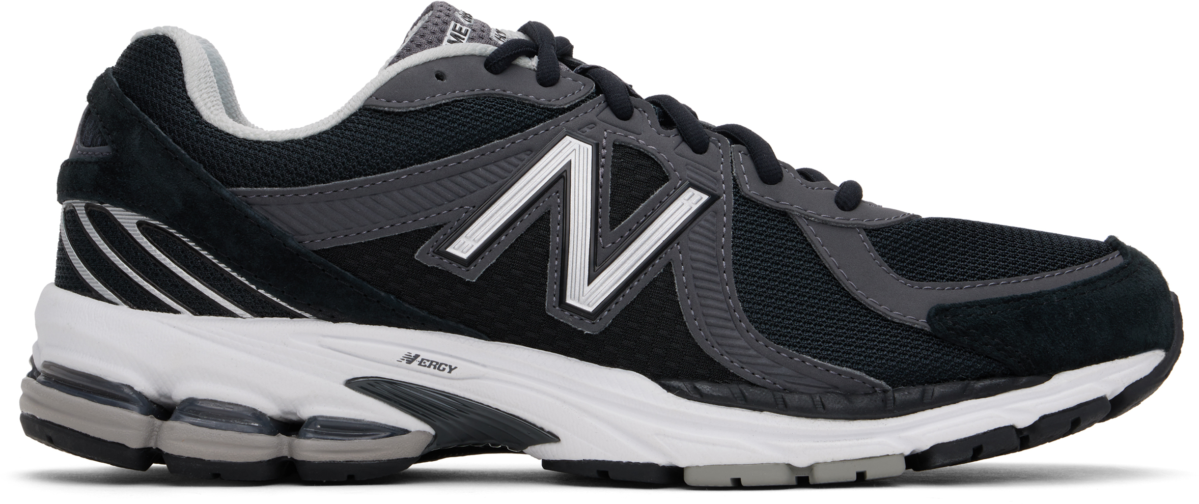 Black New Balance Edition MR860 Sneakers by Comme des