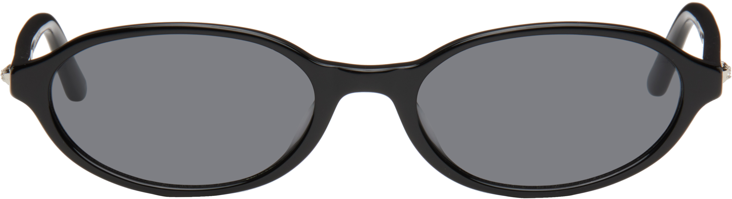 Bonnie Clyde Black Baby Sunglasses In Black & Black