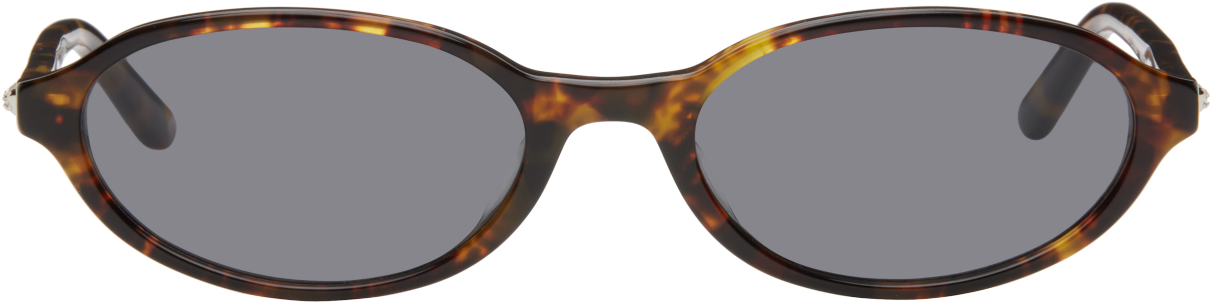 Bonnie Clyde Brown Baby Sunglasses In Tortoise/black