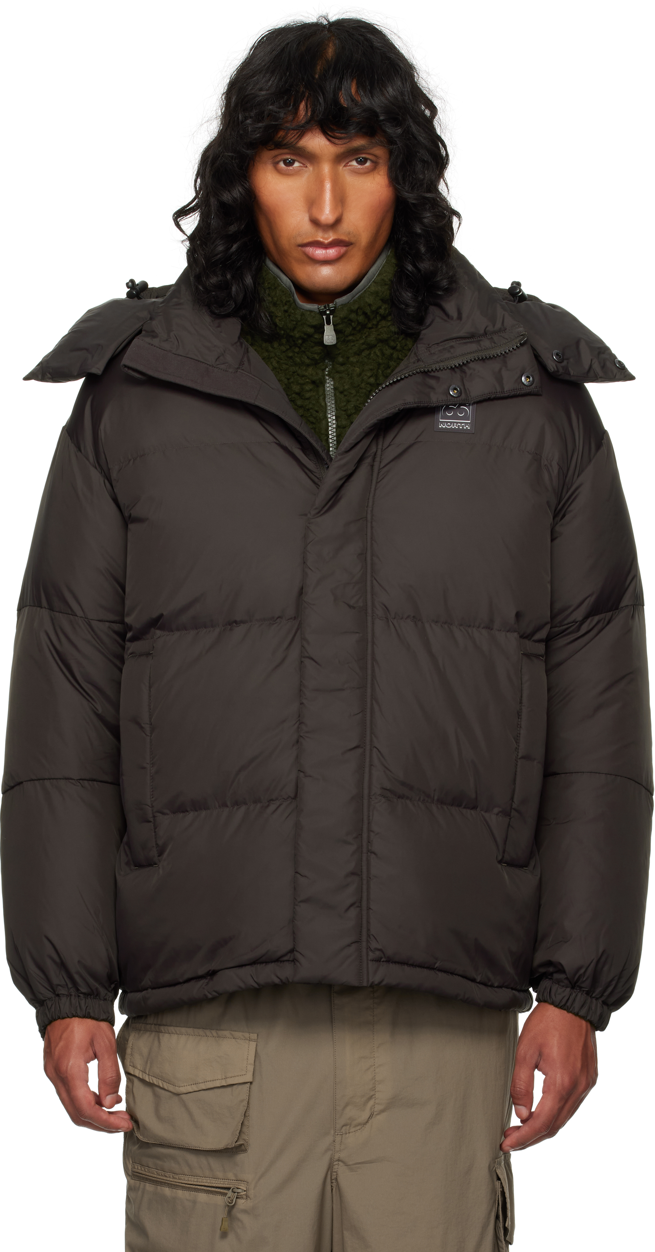 Gray Dyngja Down Jacket