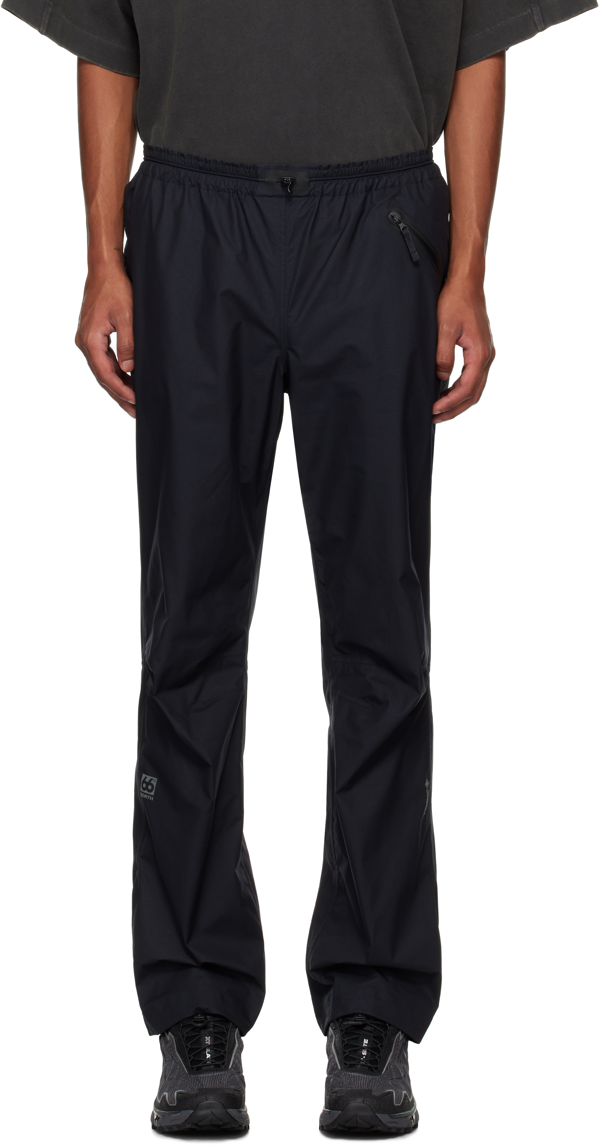 Shop 66°north Black Keilir Trousers In 900 Black