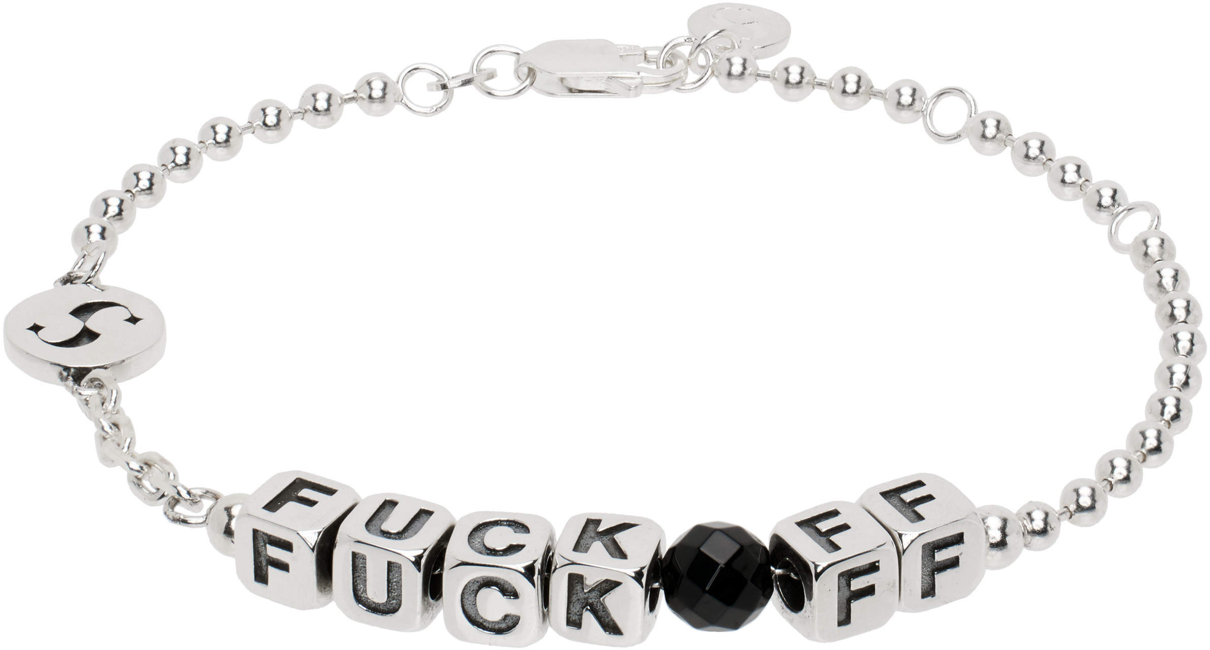 Silver No Apologies Bracelet