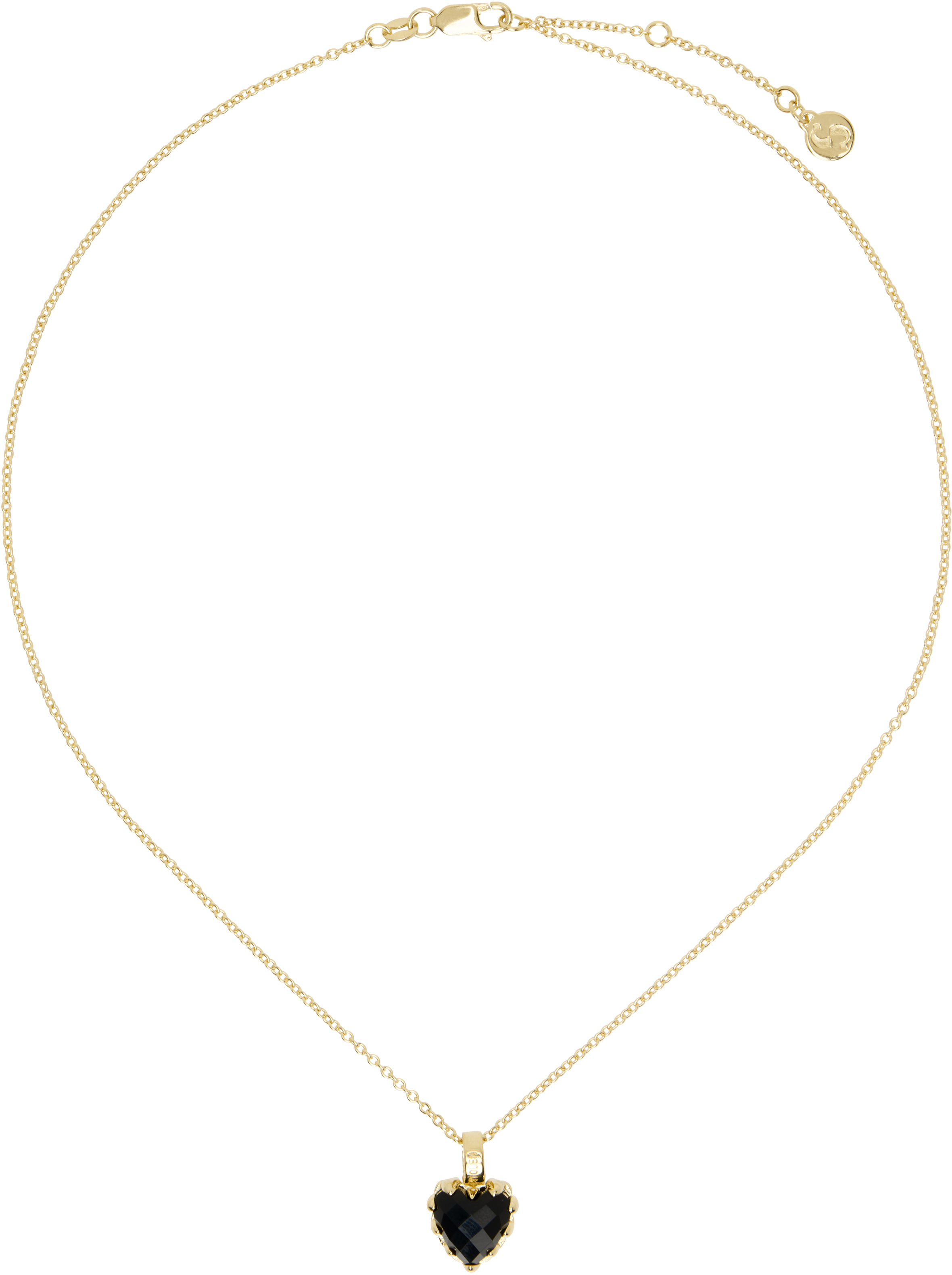 Gold Love Claw Necklace