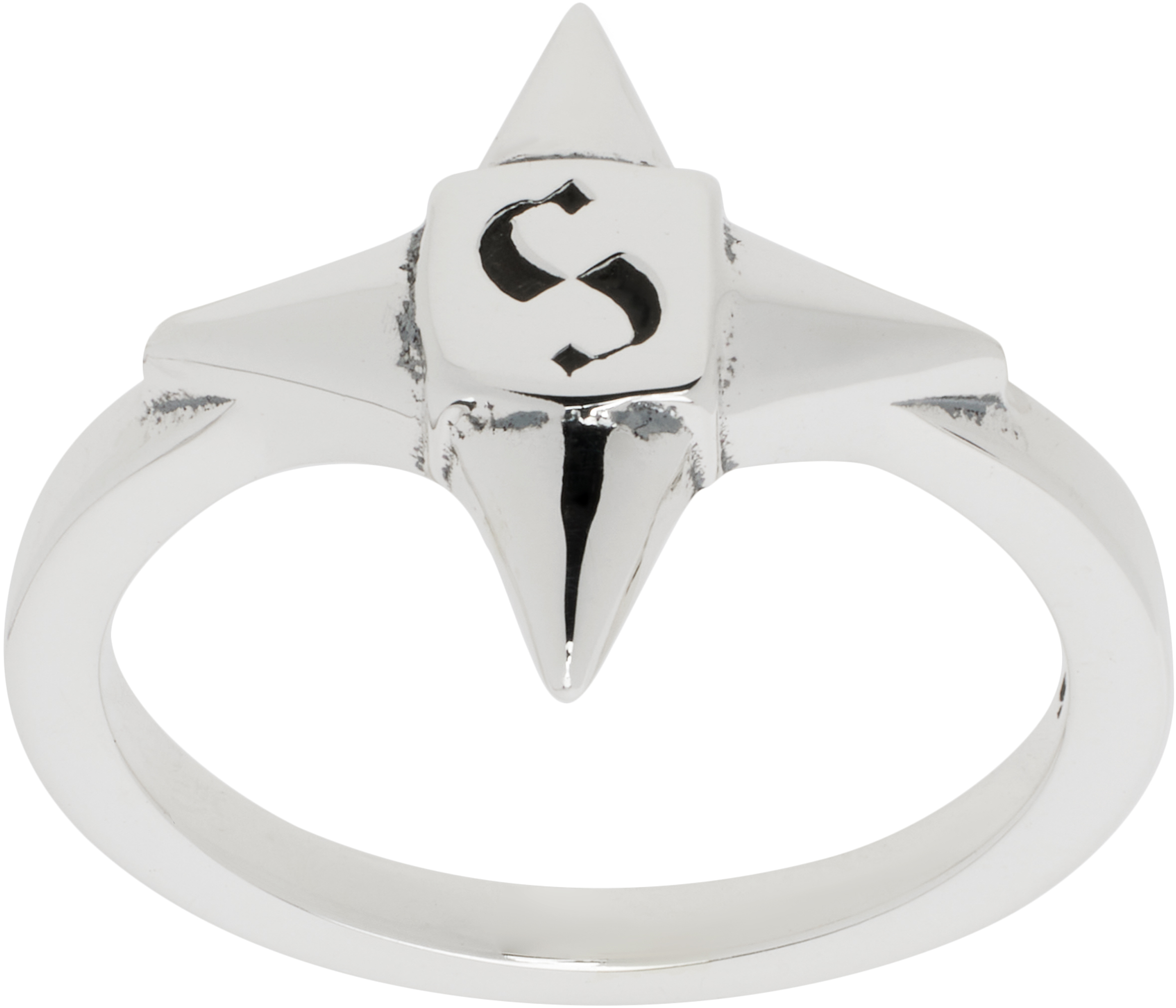 Silver Star Shock Ring