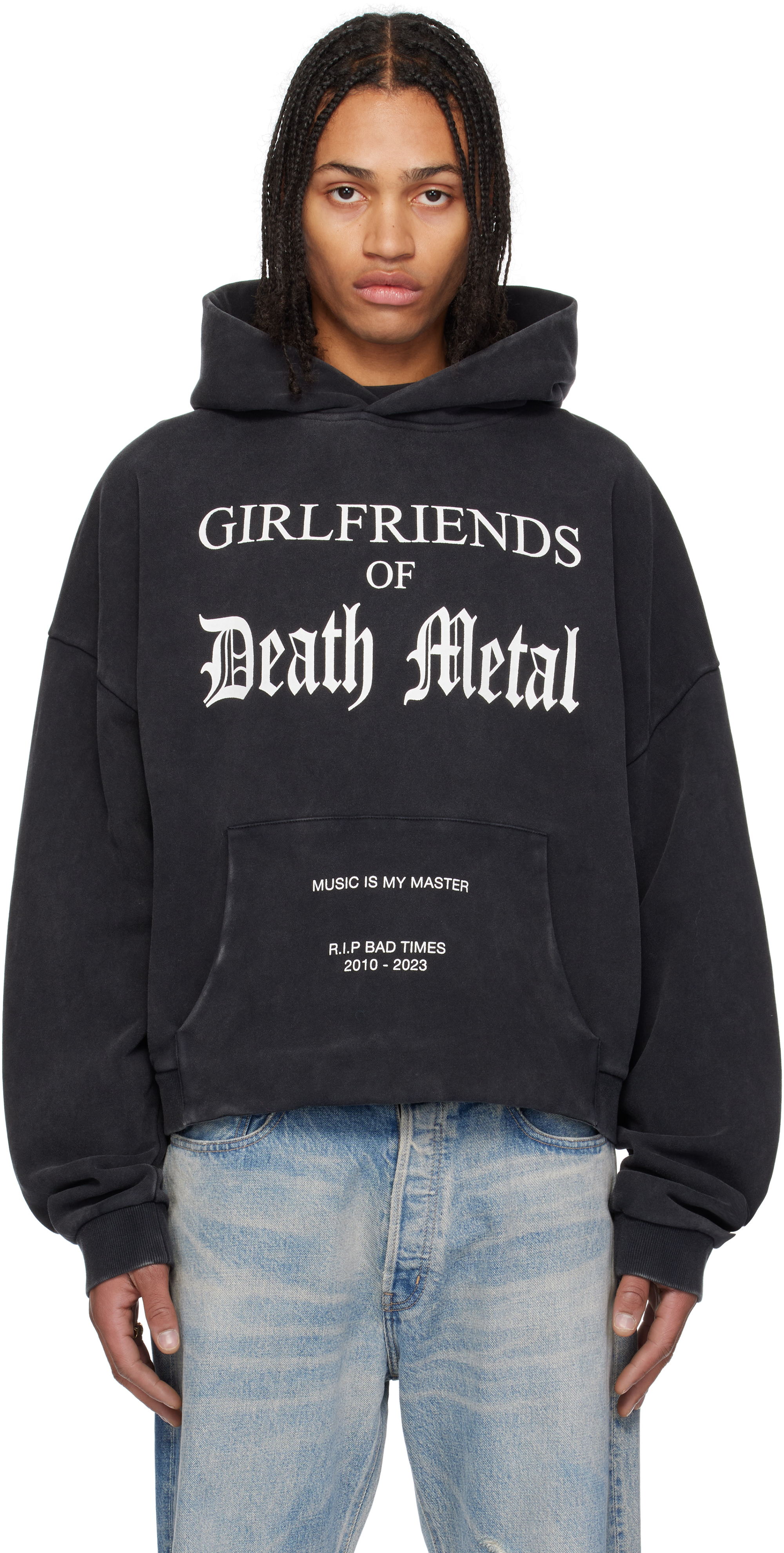 Black 'Girlfriends of Death Metal' Hoodie