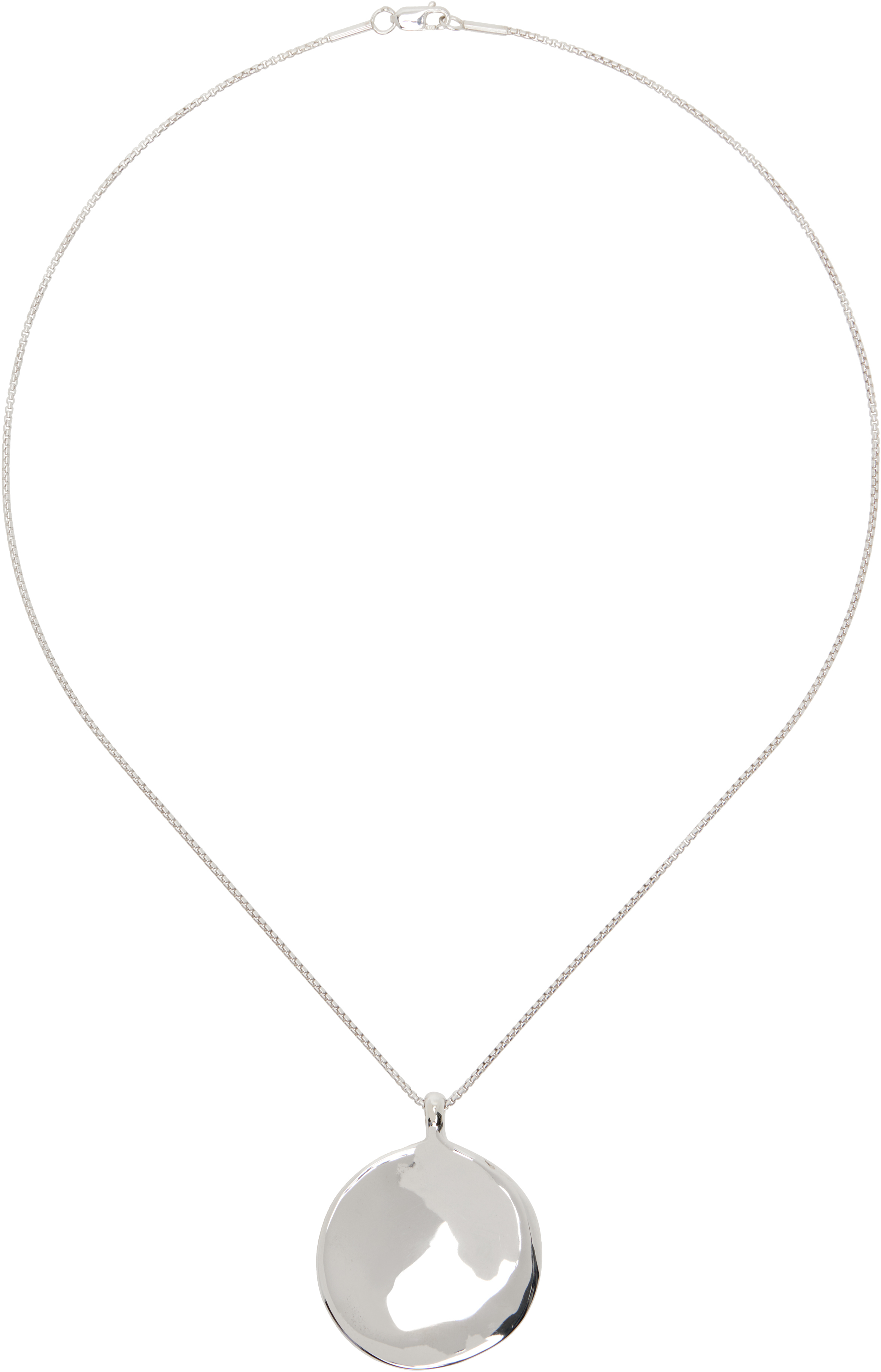 Silver Moon Necklace