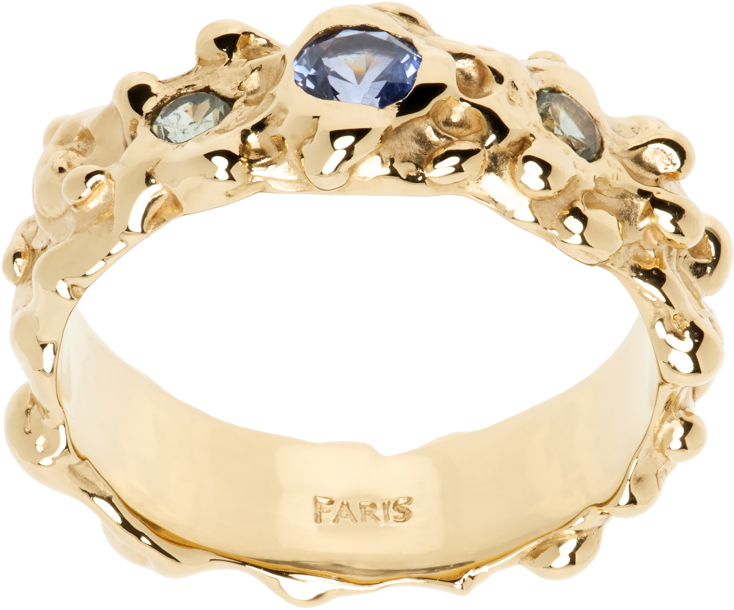 【関税込み】FARIS ゴールド Roca Gem バンドリング ROCA GEM Band